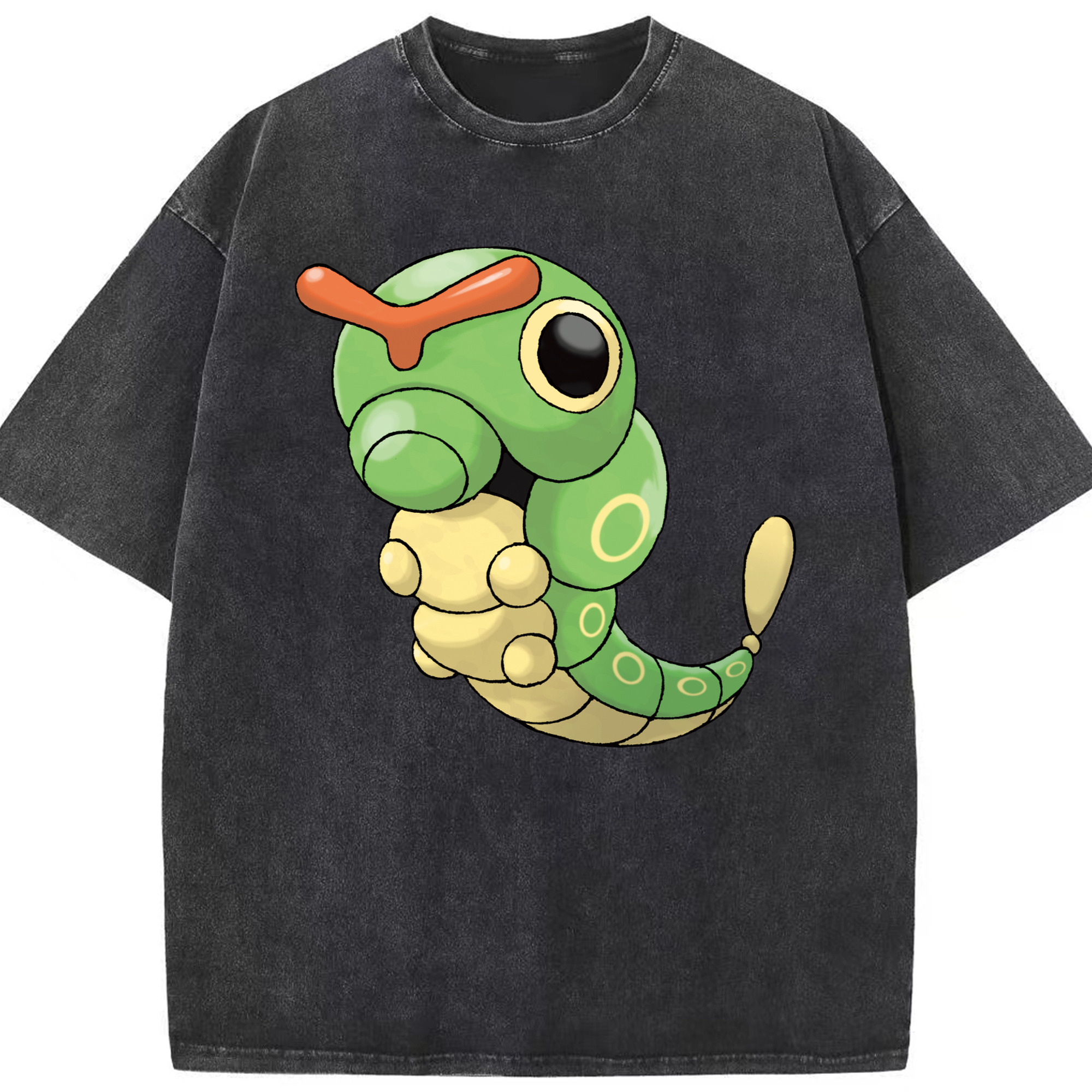 （画像用） ポケットモンスター Pokémon 綿100% ヴィンテージ風 半袖Tシャツ（フロントプリント）