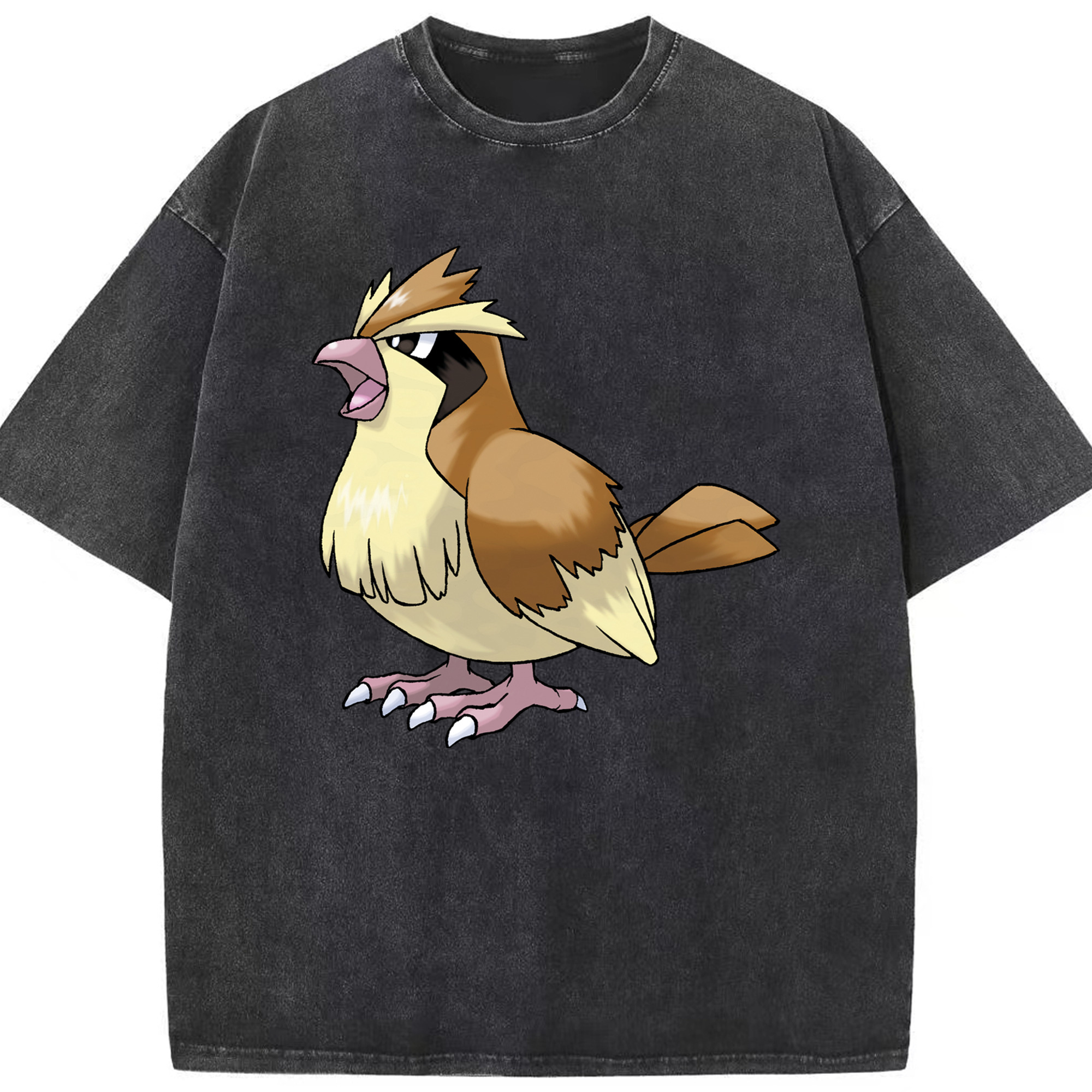 （画像用） ポケットモンスター Pokémon 綿100% ヴィンテージ風 半袖Tシャツ（フロントプリント）
