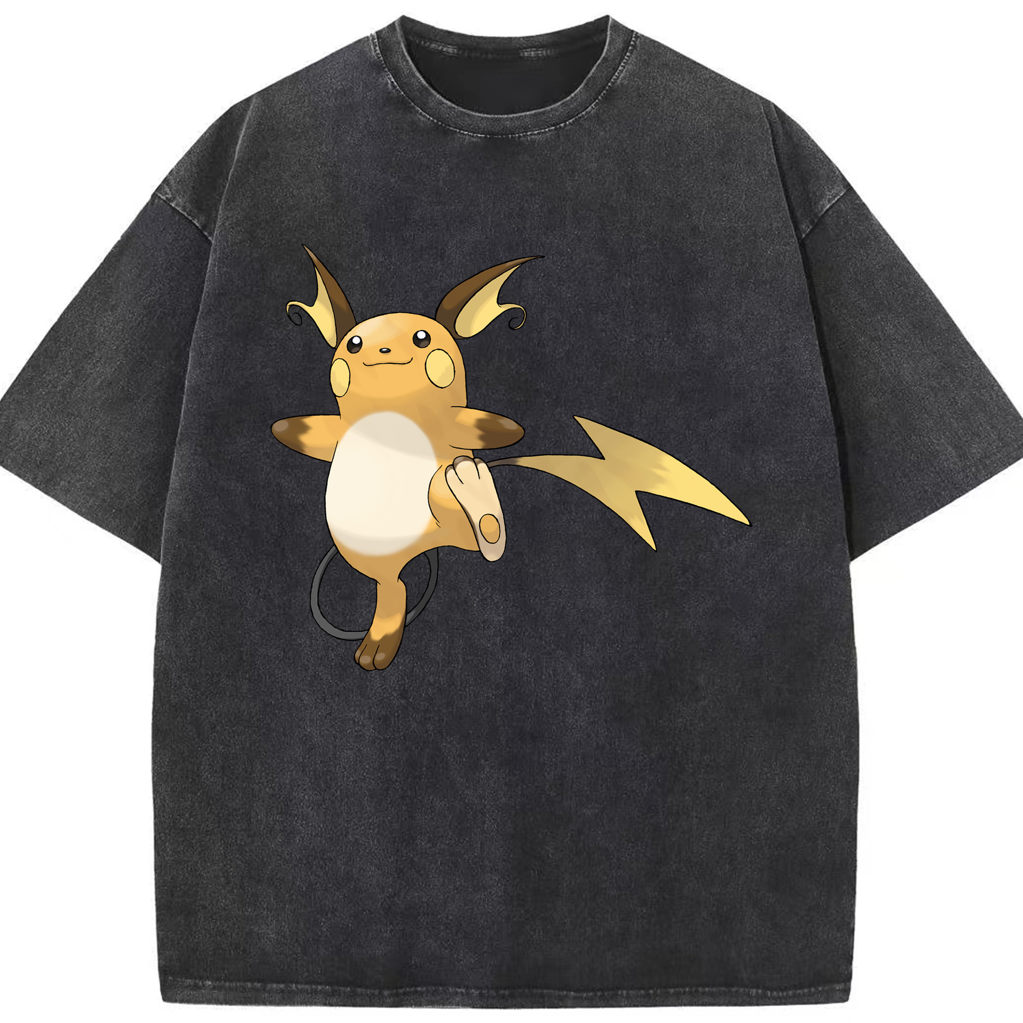 （画像用） ポケットモンスター Pokémon 綿100% ヴィンテージ風 半袖Tシャツ（フロントプリント）
