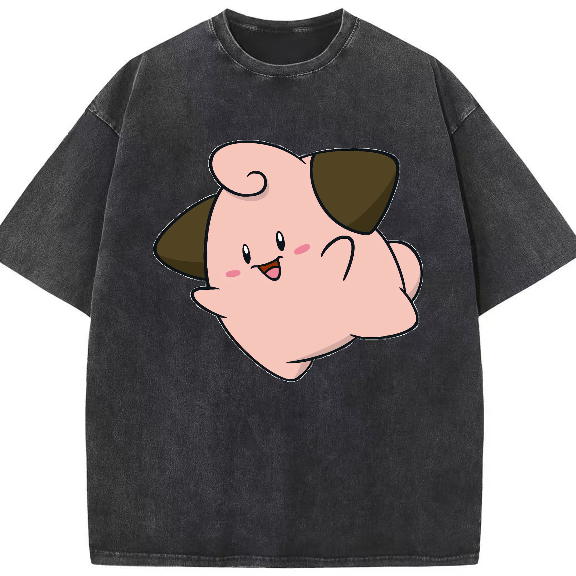 （画像用） ポケットモンスター Pokémon 綿100% ヴィンテージ風 半袖Tシャツ（フロントプリント）