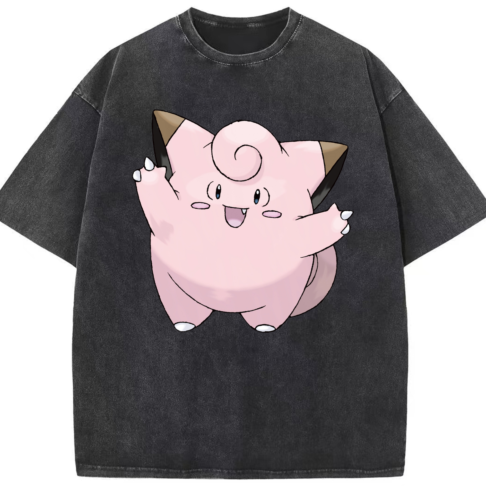 （画像用） ポケットモンスター Pokémon 綿100% ヴィンテージ風 半袖Tシャツ（フロントプリント）
