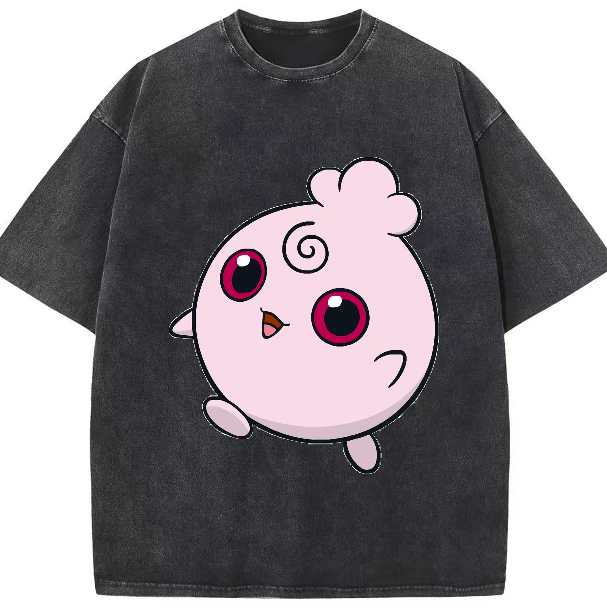 （画像用） ポケットモンスター Pokémon 綿100% ヴィンテージ風 半袖Tシャツ（フロントプリント）
