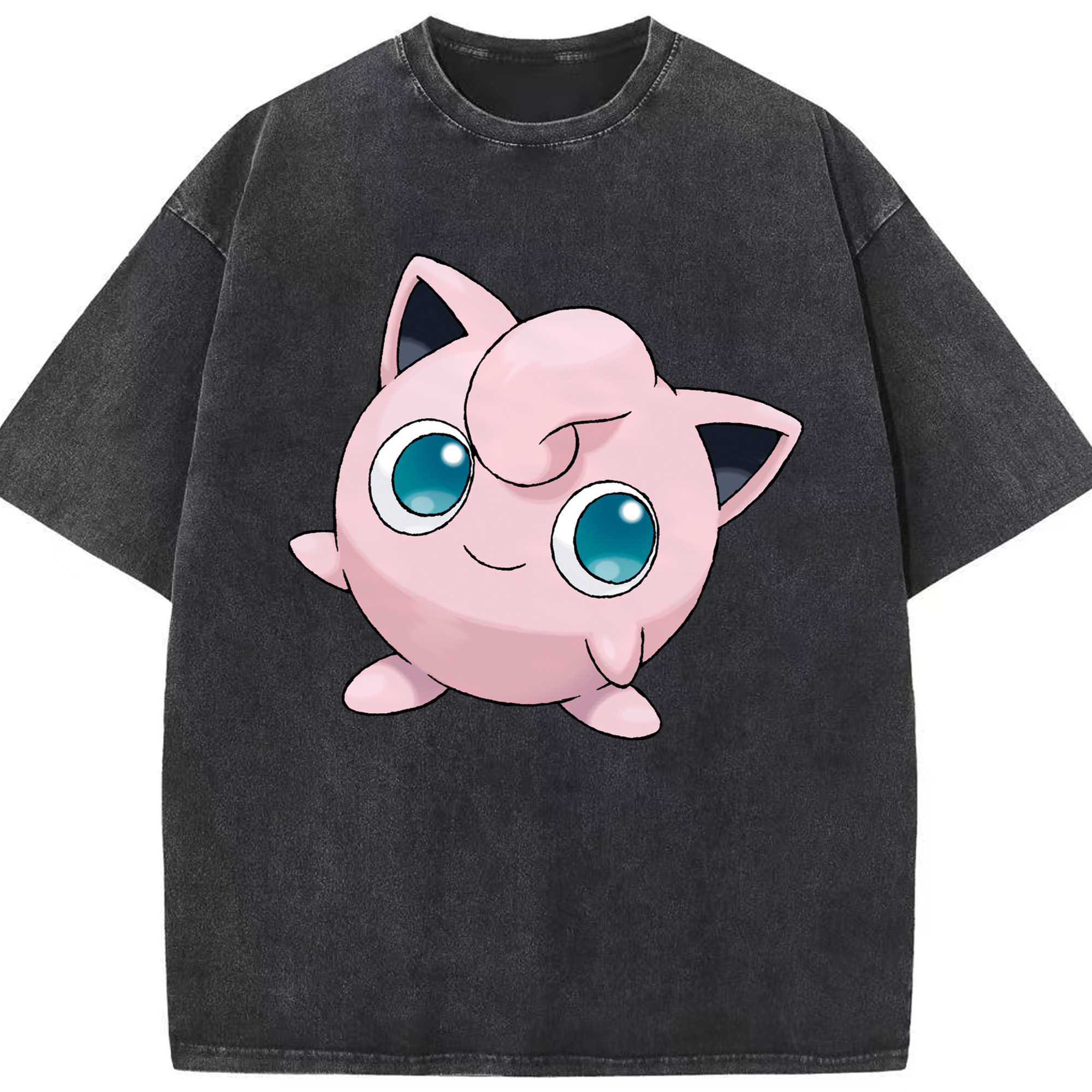 （画像用） ポケットモンスター Pokémon 綿100% ヴィンテージ風 半袖Tシャツ（フロントプリント）