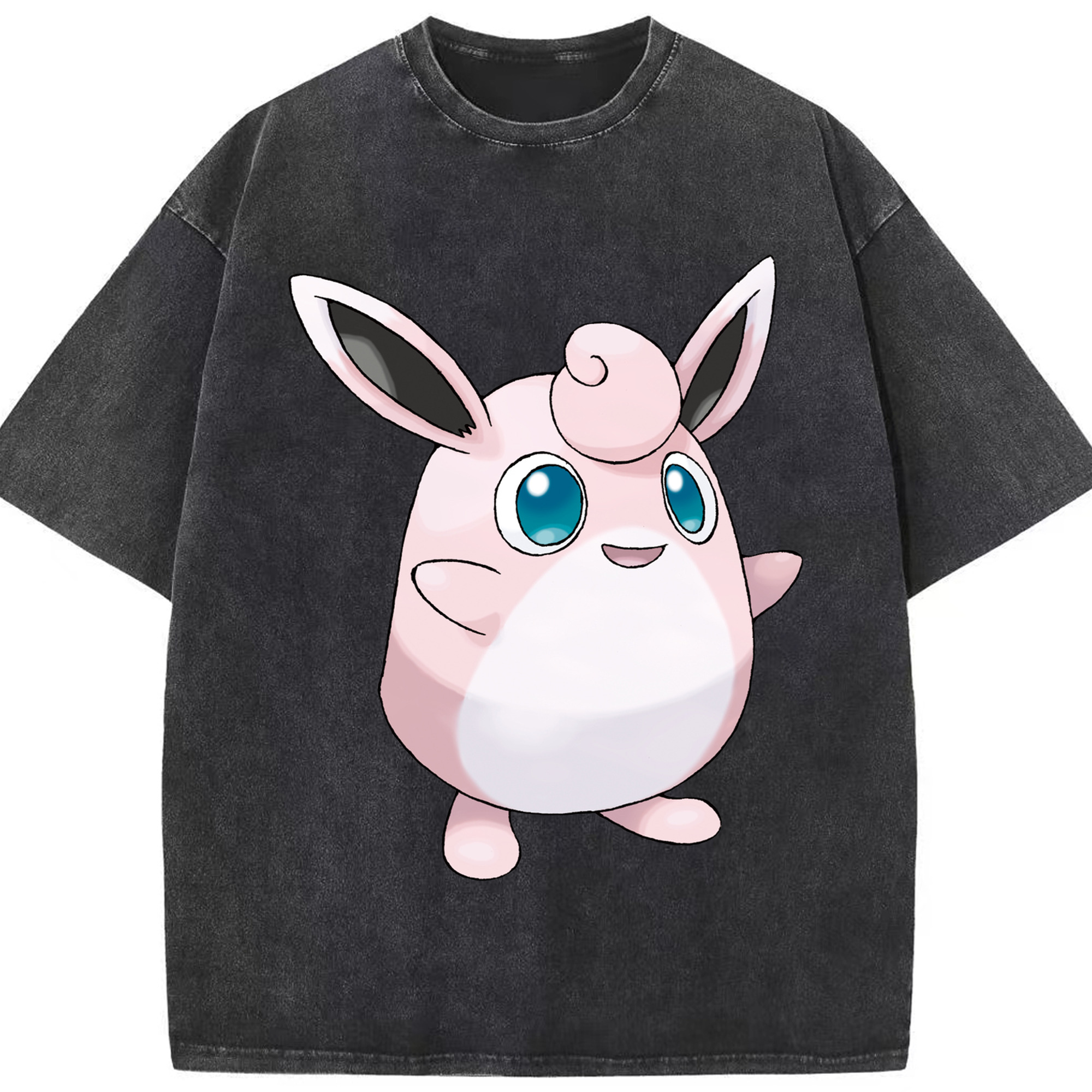 （画像用） ポケットモンスター Pokémon 綿100% ヴィンテージ風 半袖Tシャツ（フロントプリント）