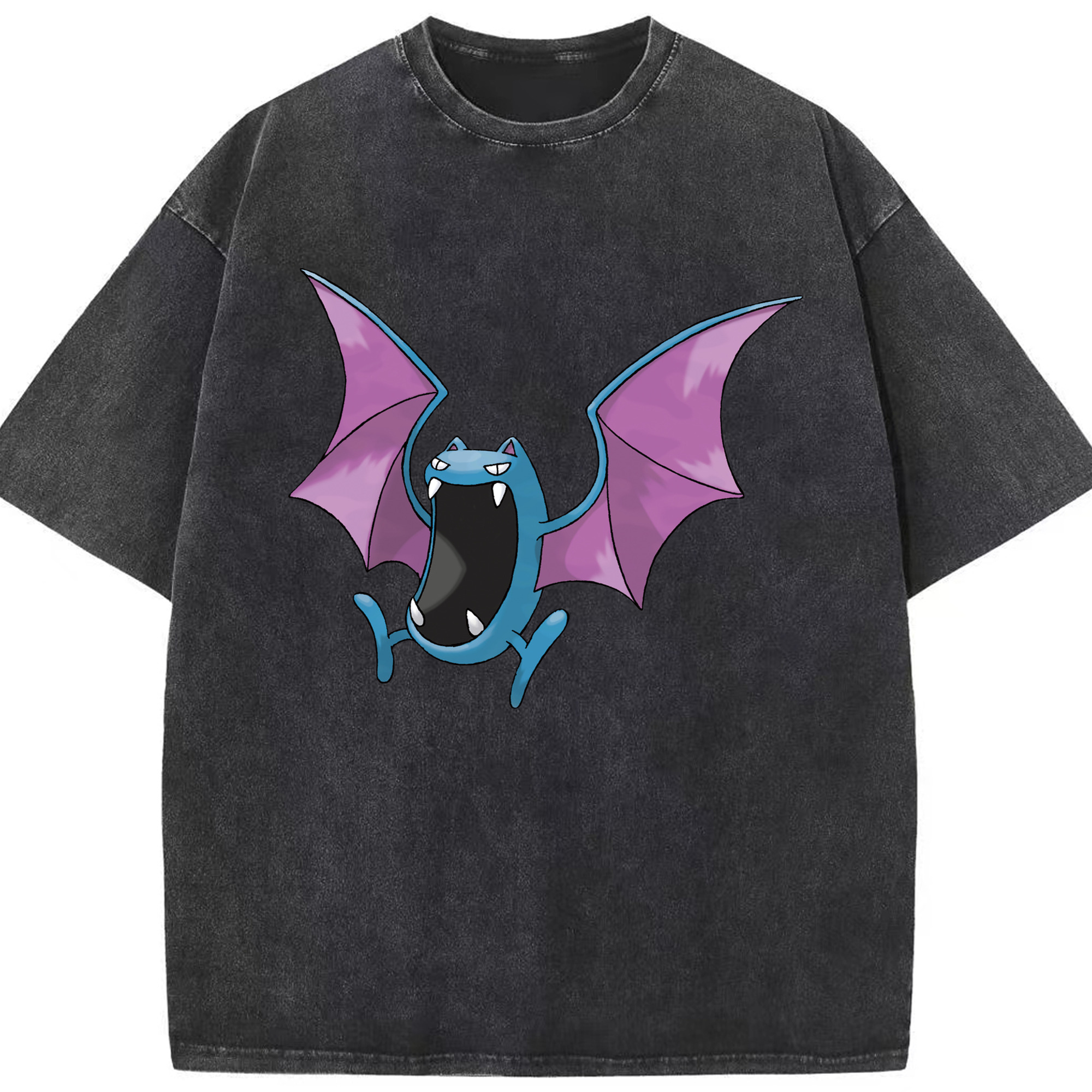 （画像用） ポケットモンスター Pokémon 綿100% ヴィンテージ風 半袖Tシャツ（フロントプリント）