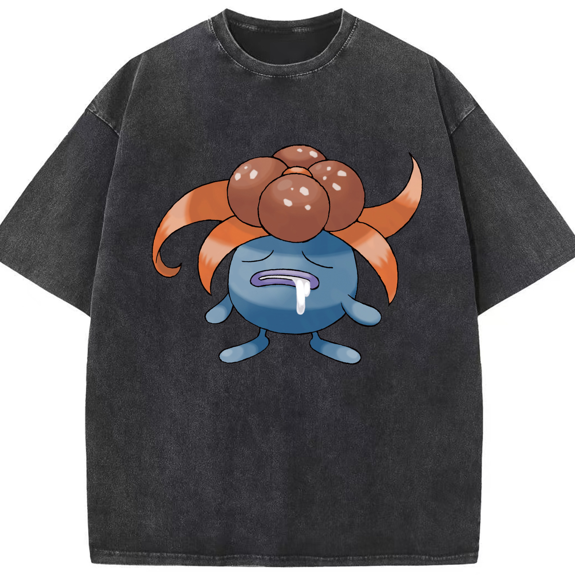 （画像用） ポケットモンスター Pokémon 綿100% ヴィンテージ風 半袖Tシャツ（フロントプリント）