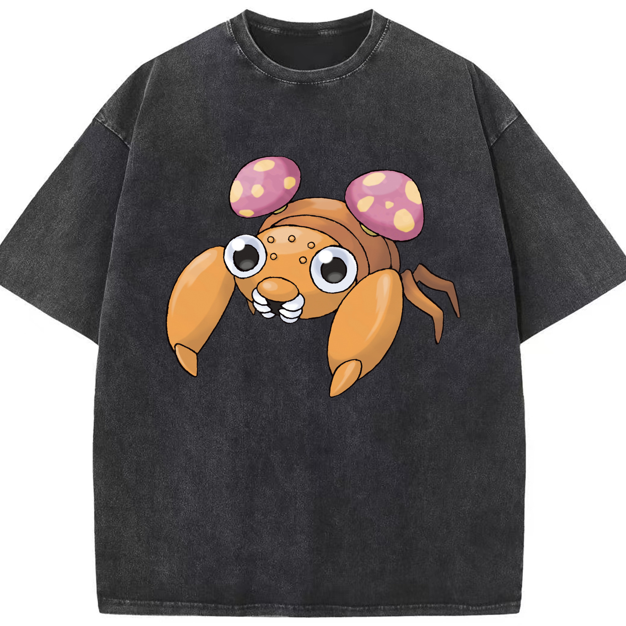 （画像用） ポケットモンスター Pokémon 綿100% ヴィンテージ風 半袖Tシャツ（フロントプリント）
