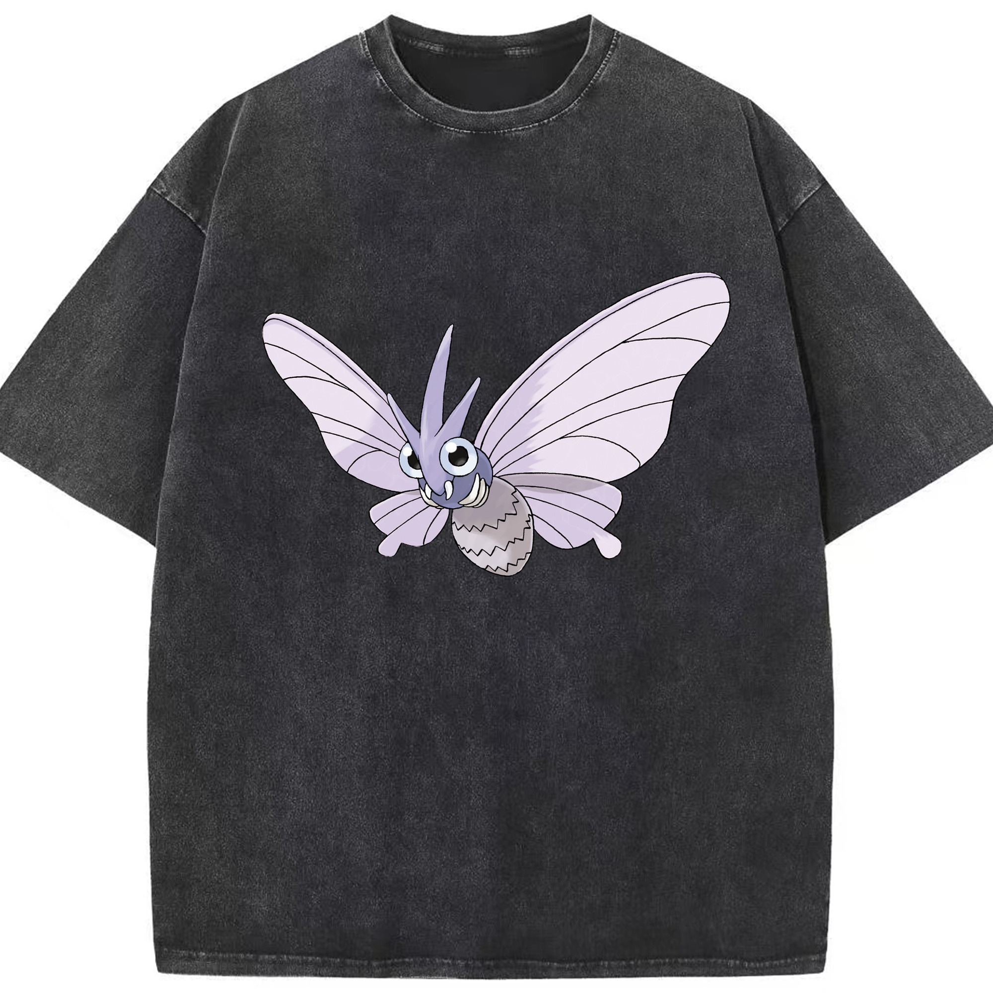 （画像用） ポケットモンスター Pokémon 綿100% ヴィンテージ風 半袖Tシャツ（フロントプリント）