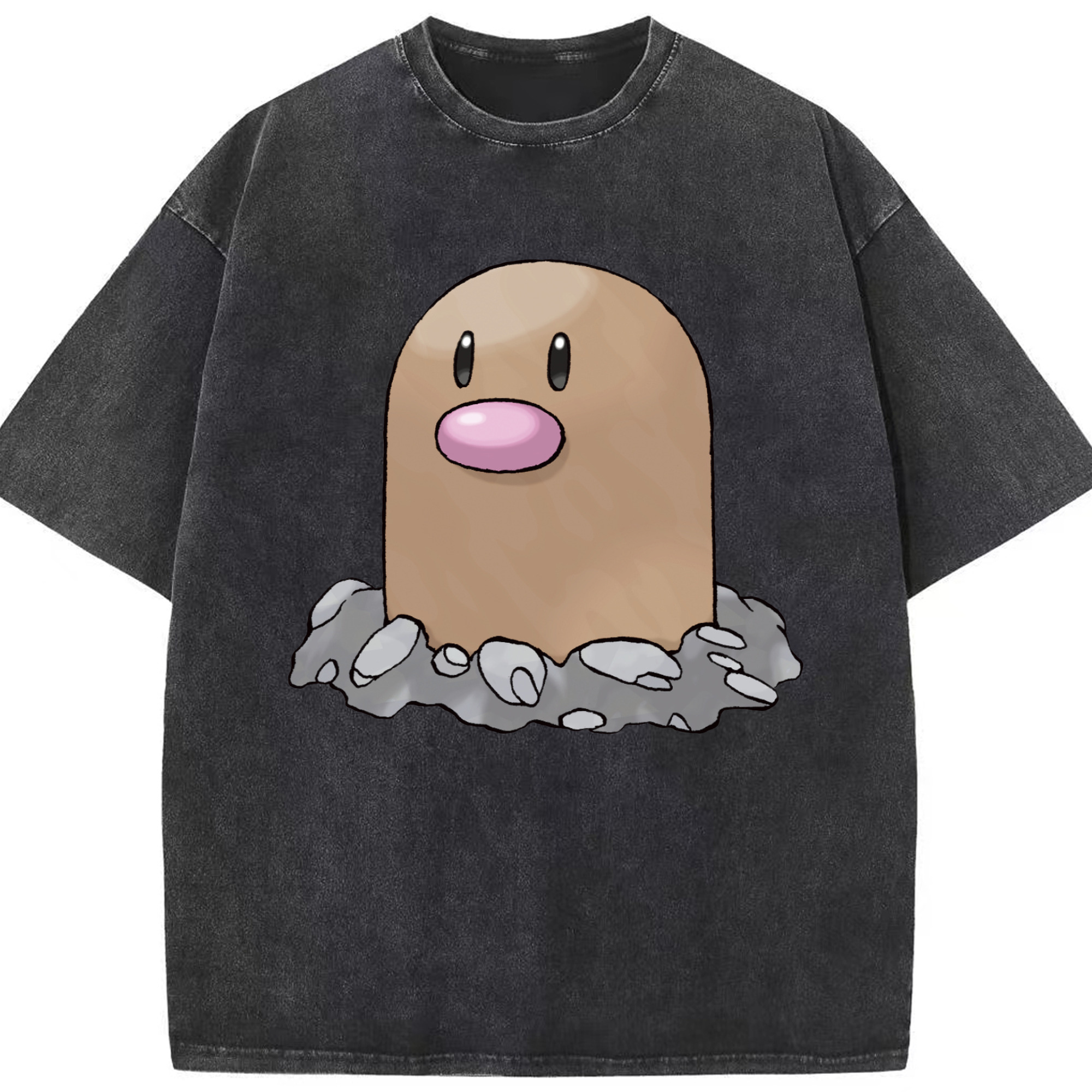 （画像用） ポケットモンスター Pokémon 綿100% ヴィンテージ風 半袖Tシャツ（フロントプリント）