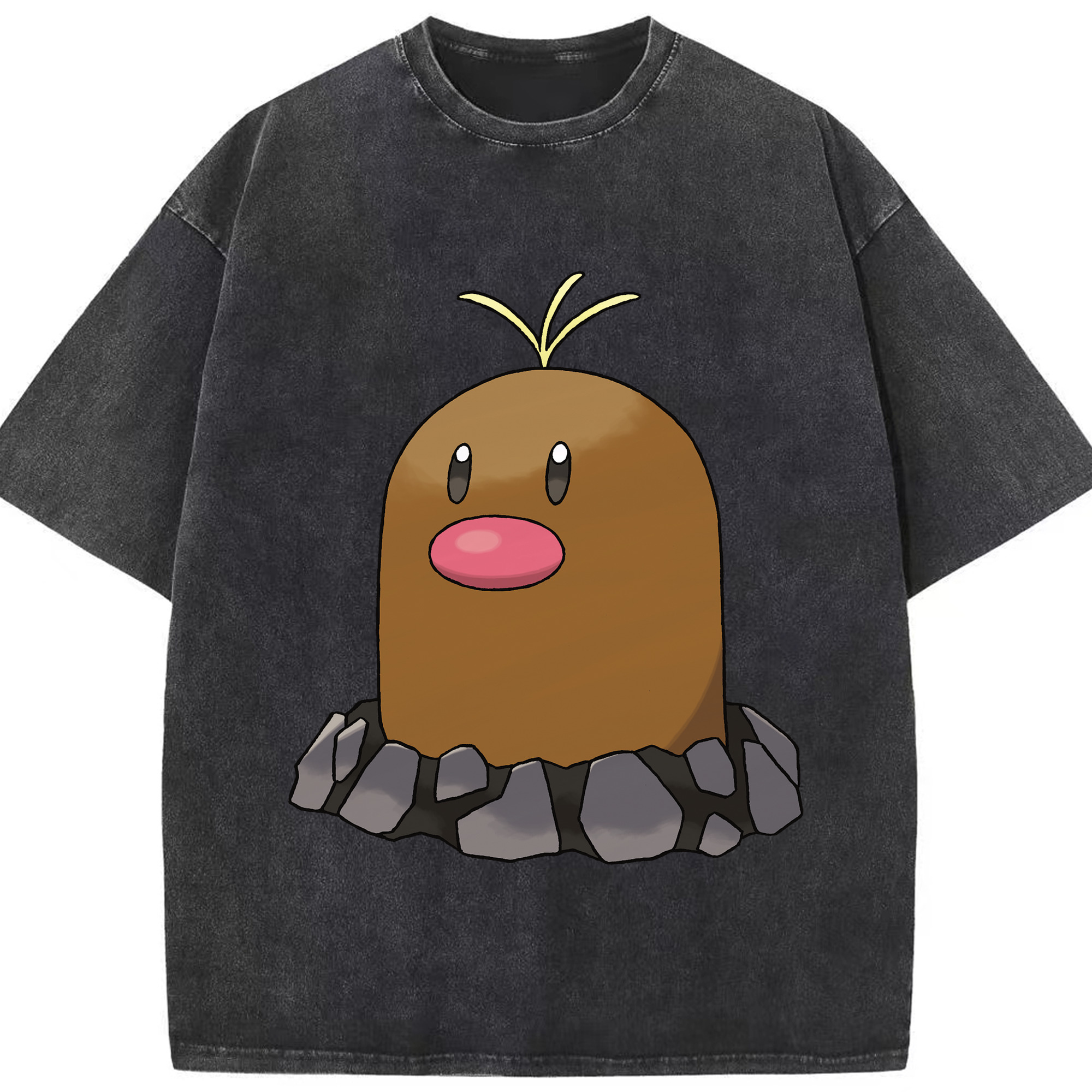 （画像用） ポケットモンスター Pokémon 綿100% ヴィンテージ風 半袖Tシャツ（フロントプリント）