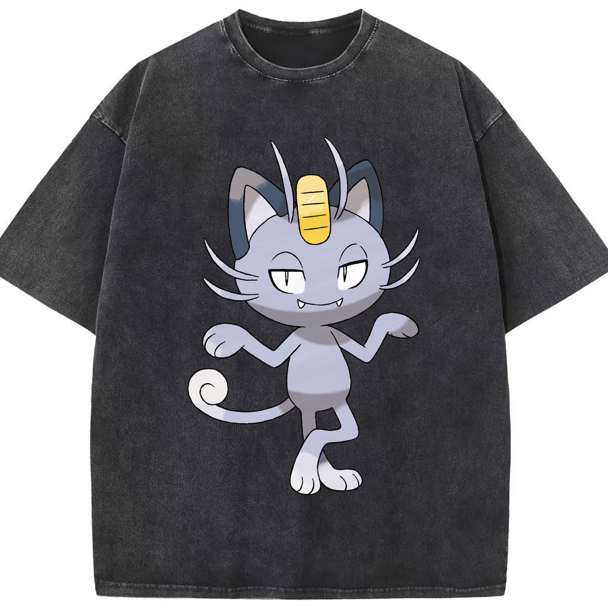 （画像用） ポケットモンスター Pokémon 綿100% ヴィンテージ風 半袖Tシャツ（フロントプリント）