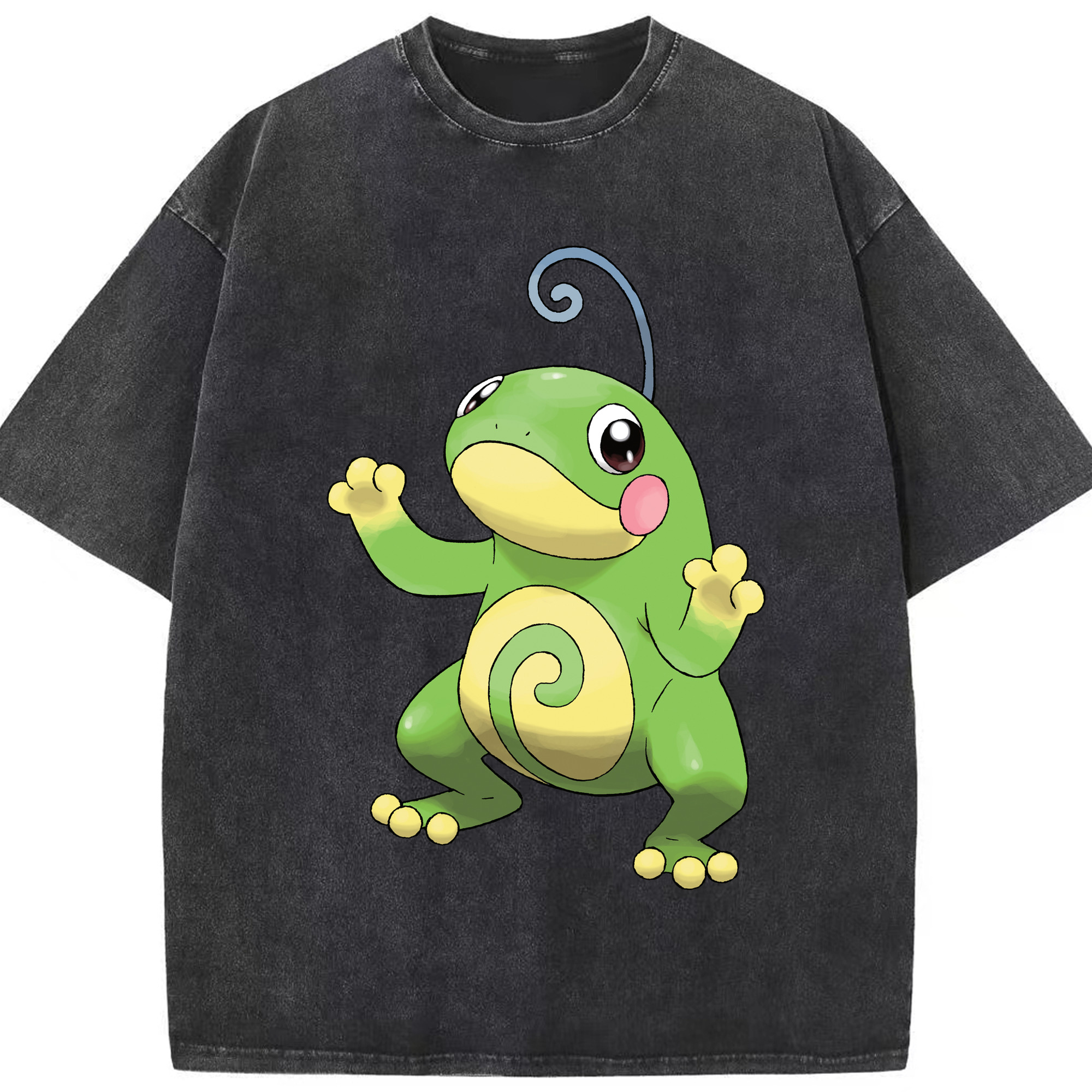 （画像用） ポケットモンスター Pokémon 綿100% ヴィンテージ風 半袖Tシャツ（フロントプリント）