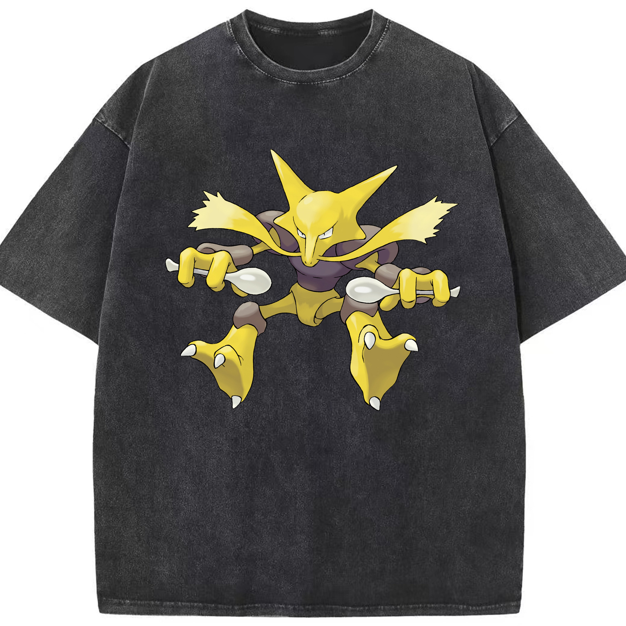 （画像用） ポケットモンスター Pokémon 綿100% ヴィンテージ風 半袖Tシャツ（フロントプリント）