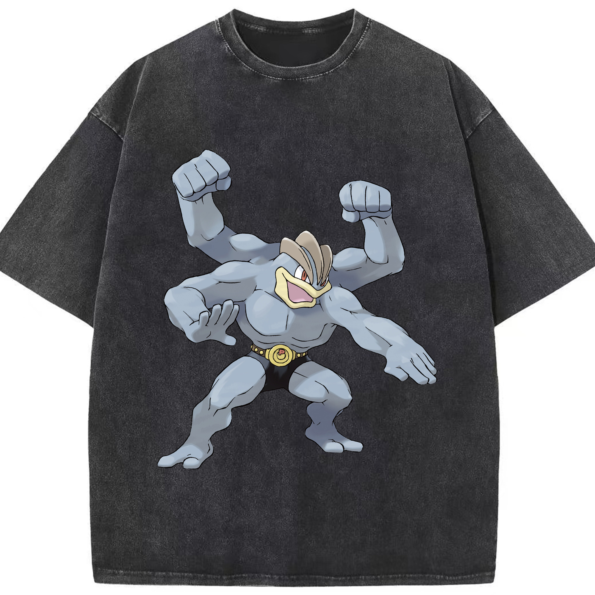 （画像用） ポケットモンスター Pokémon 綿100% ヴィンテージ風 半袖Tシャツ（フロントプリント）