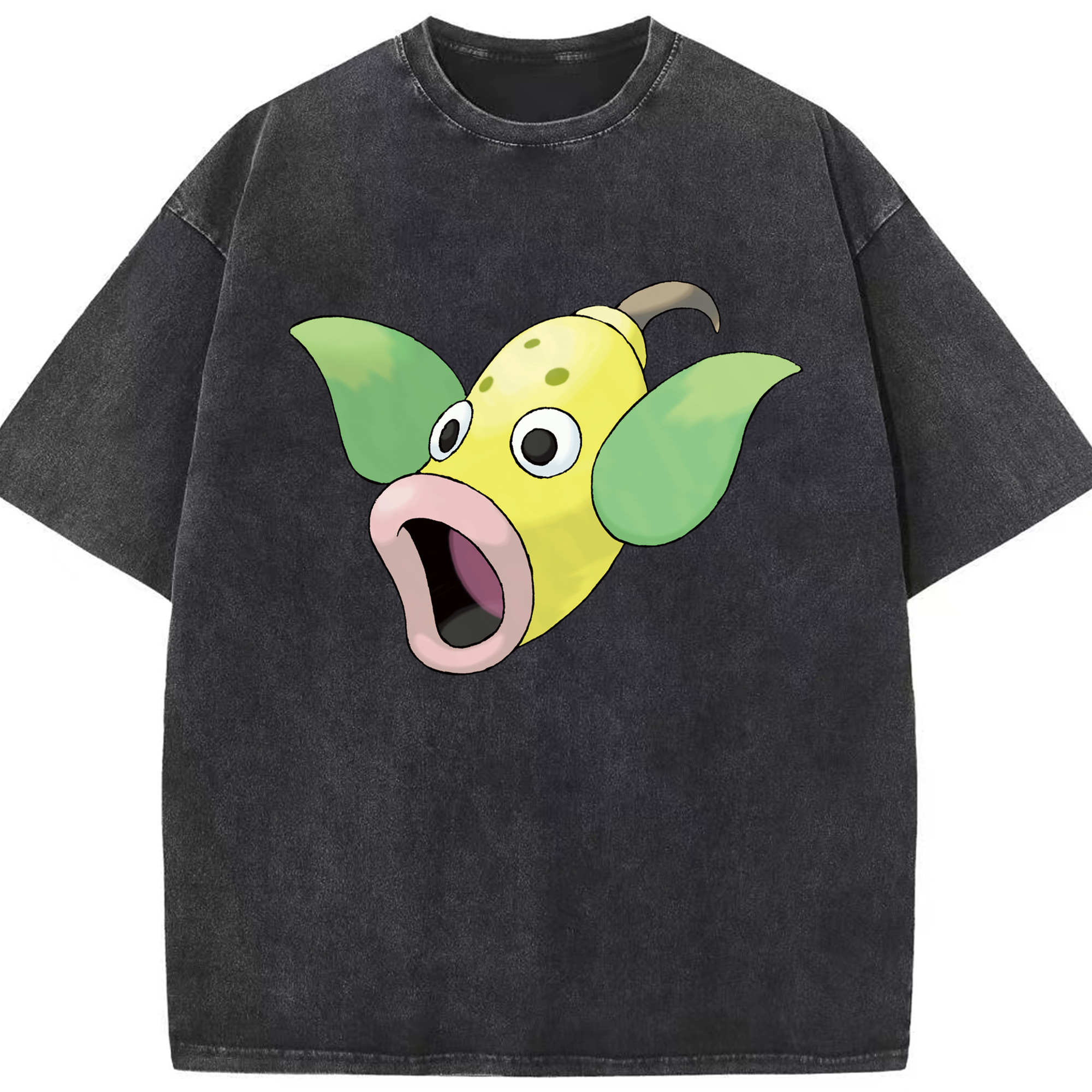 （画像用） ポケットモンスター Pokémon 綿100% ヴィンテージ風 半袖Tシャツ（フロントプリント）