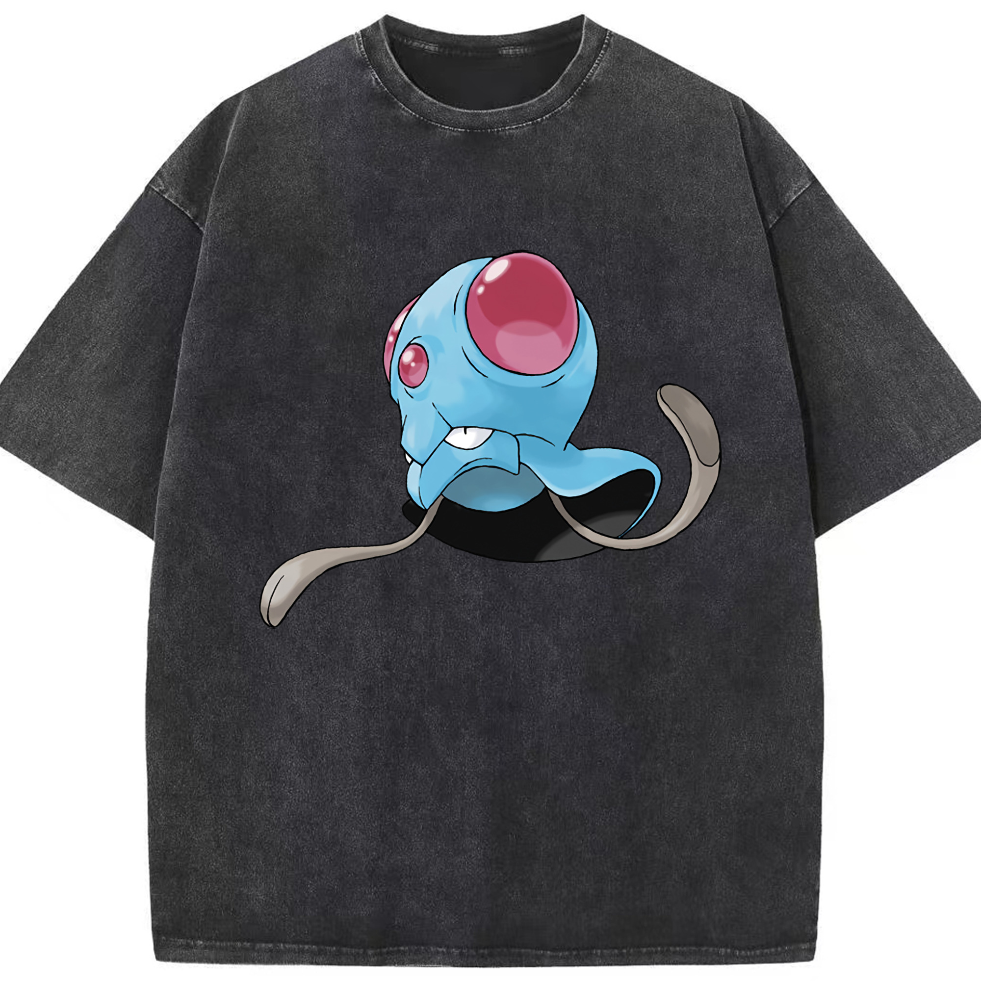 （画像用） ポケットモンスター Pokémon 綿100% ヴィンテージ風 半袖Tシャツ（フロントプリント）