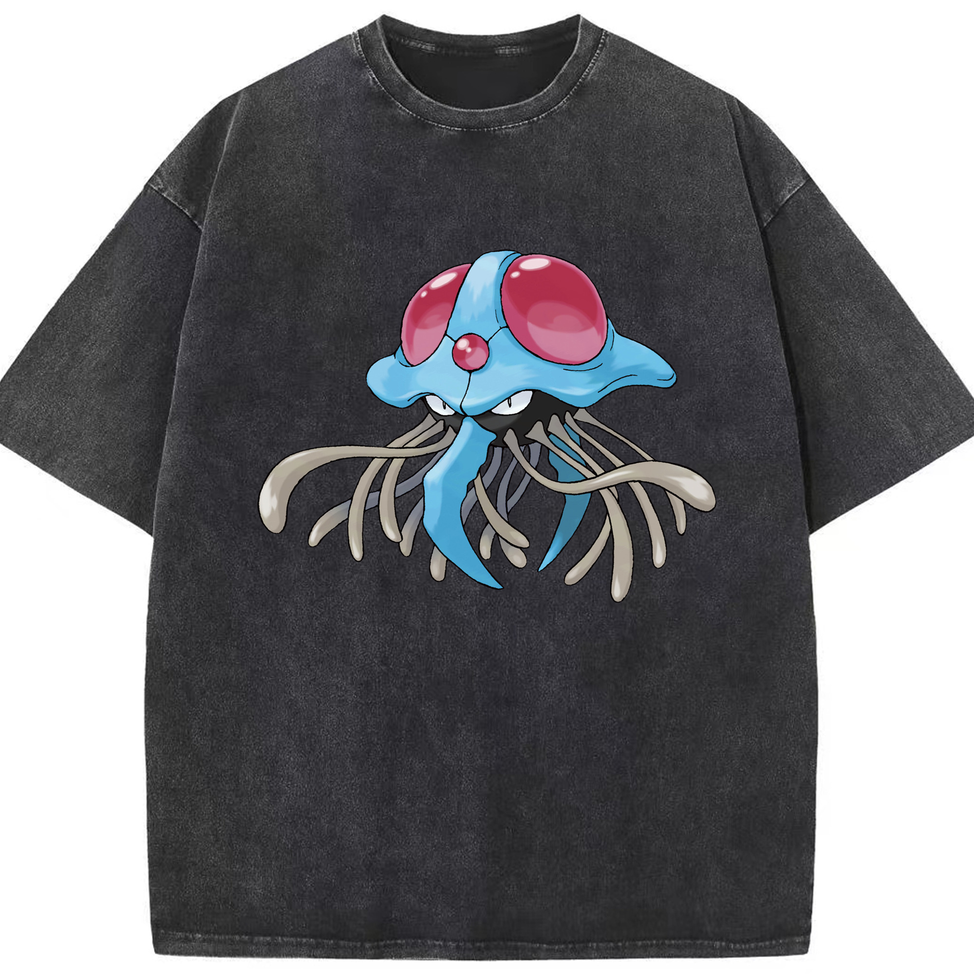 （画像用） ポケットモンスター Pokémon 綿100% ヴィンテージ風 半袖Tシャツ（フロントプリント）