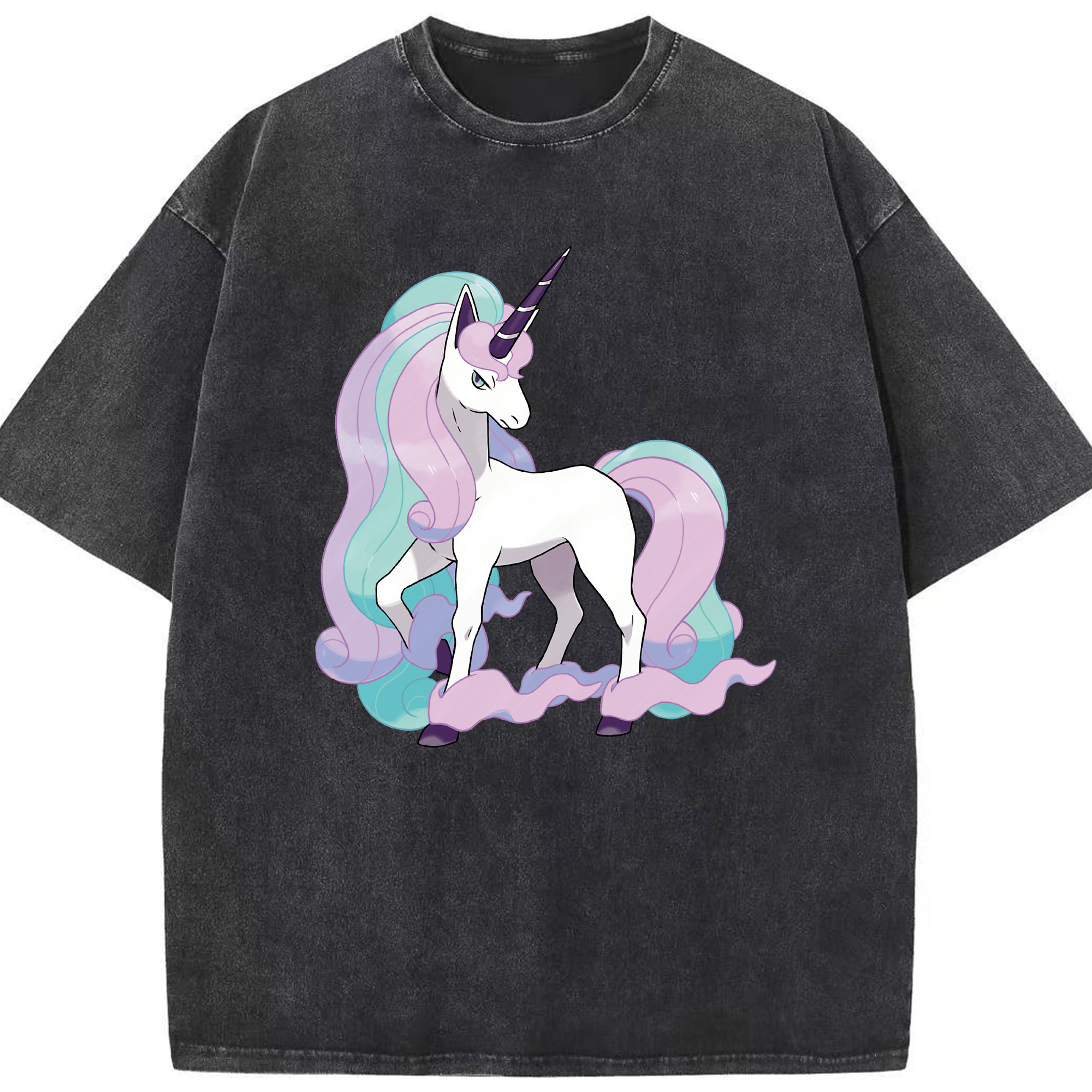 （画像用） ポケットモンスター Pokémon 綿100% ヴィンテージ風 半袖Tシャツ（フロントプリント）