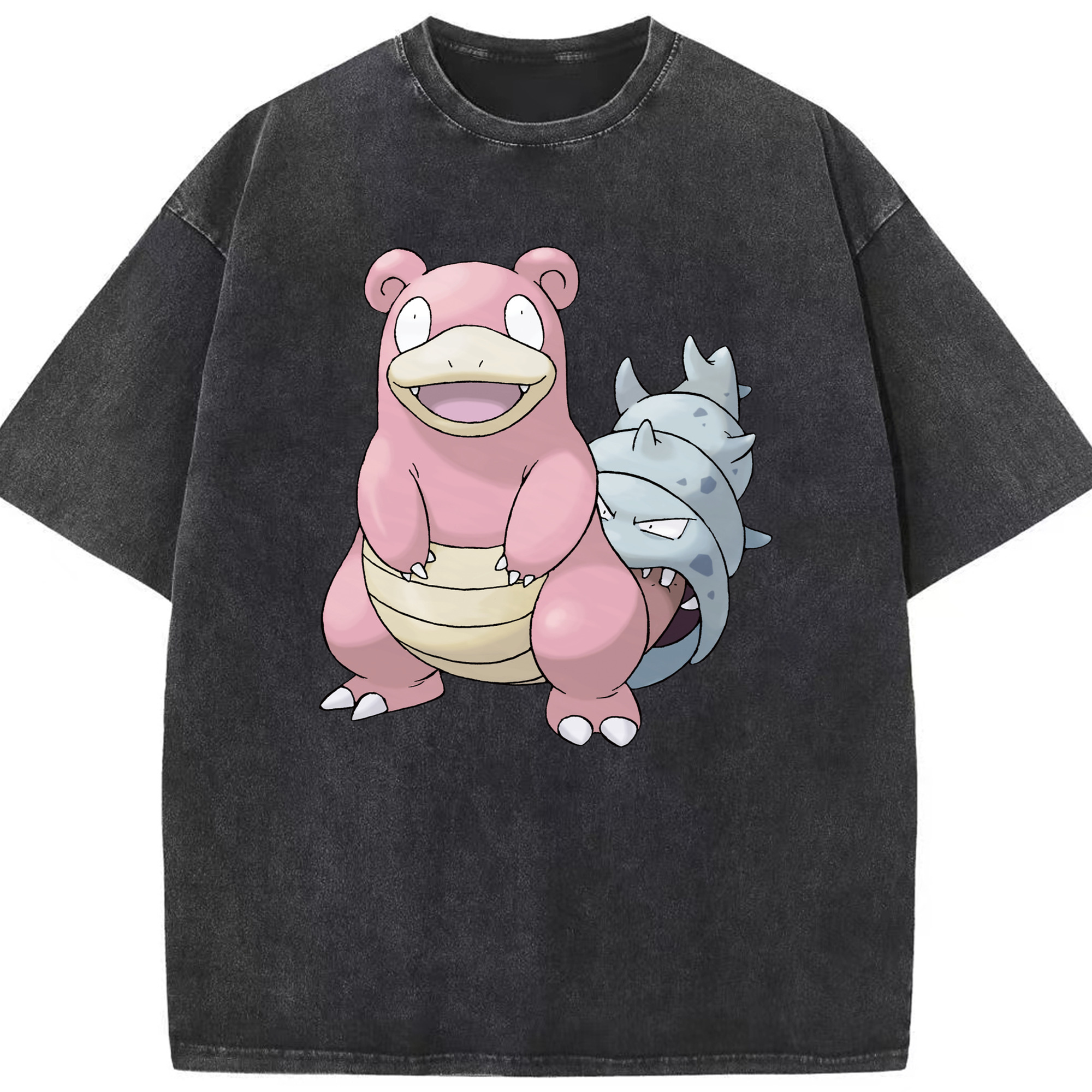 （画像用） ポケットモンスター Pokémon 綿100% ヴィンテージ風 半袖Tシャツ（フロントプリント）