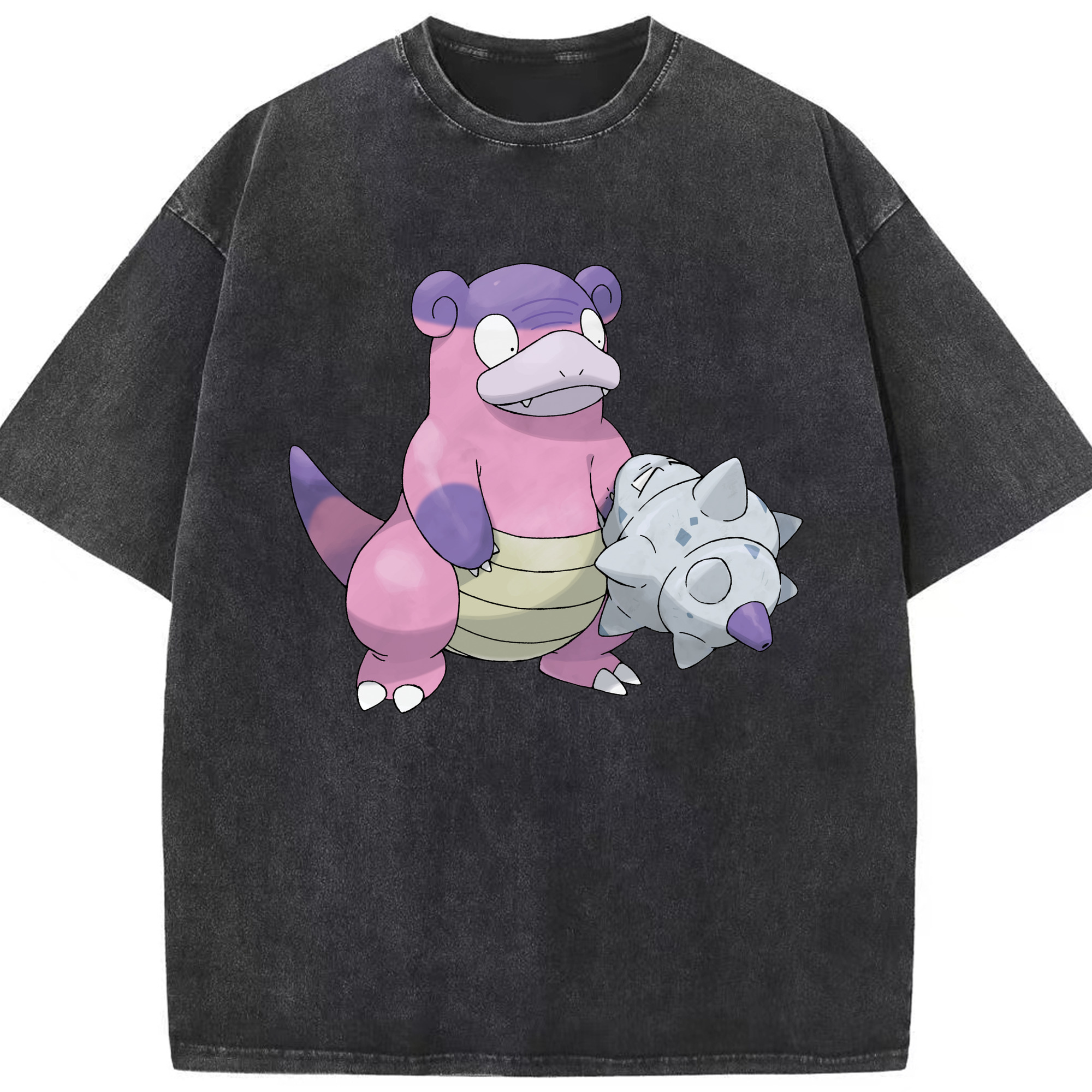 （画像用） ポケットモンスター Pokémon 綿100% ヴィンテージ風 半袖Tシャツ（フロントプリント）