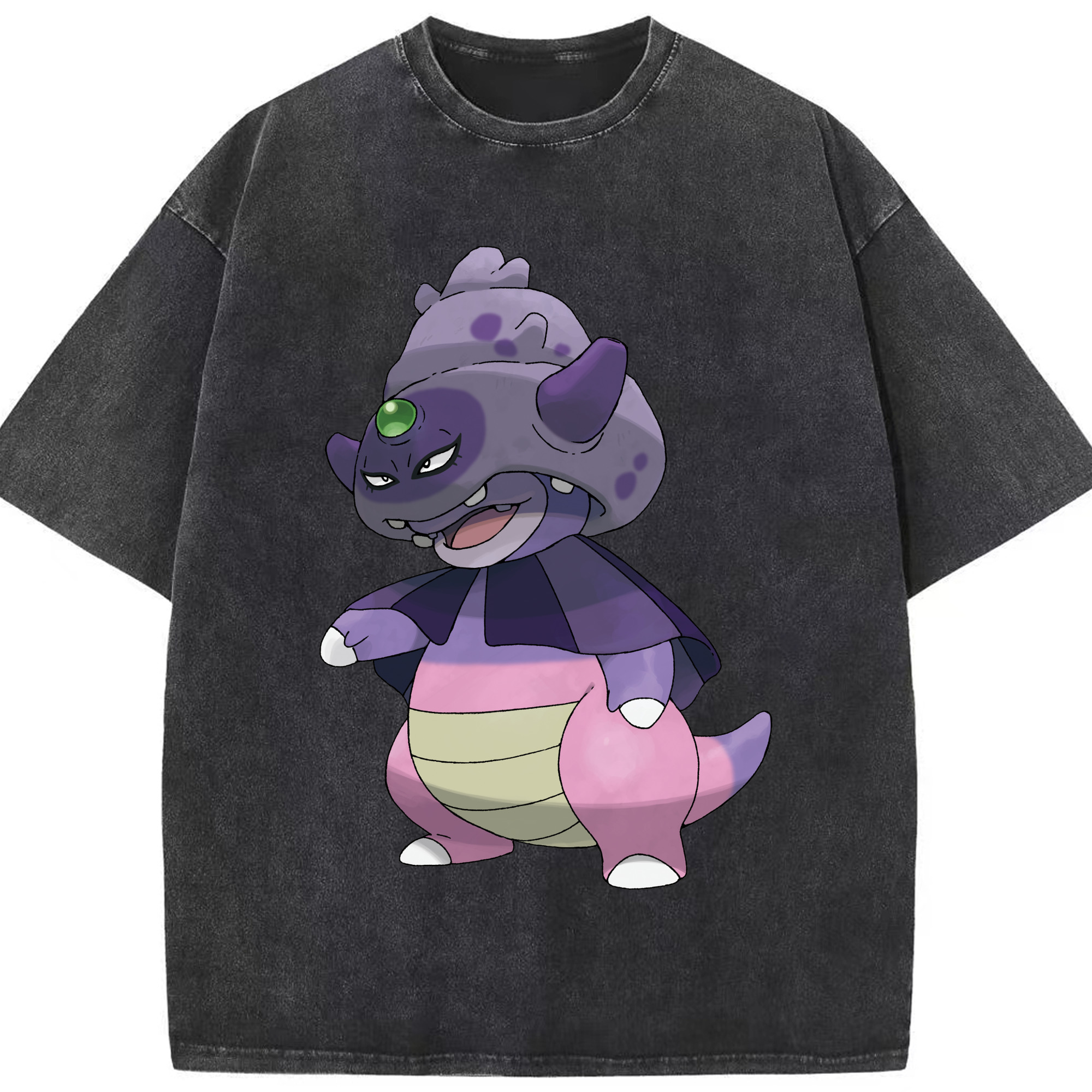 （画像用） ポケットモンスター Pokémon 綿100% ヴィンテージ風 半袖Tシャツ（フロントプリント）
