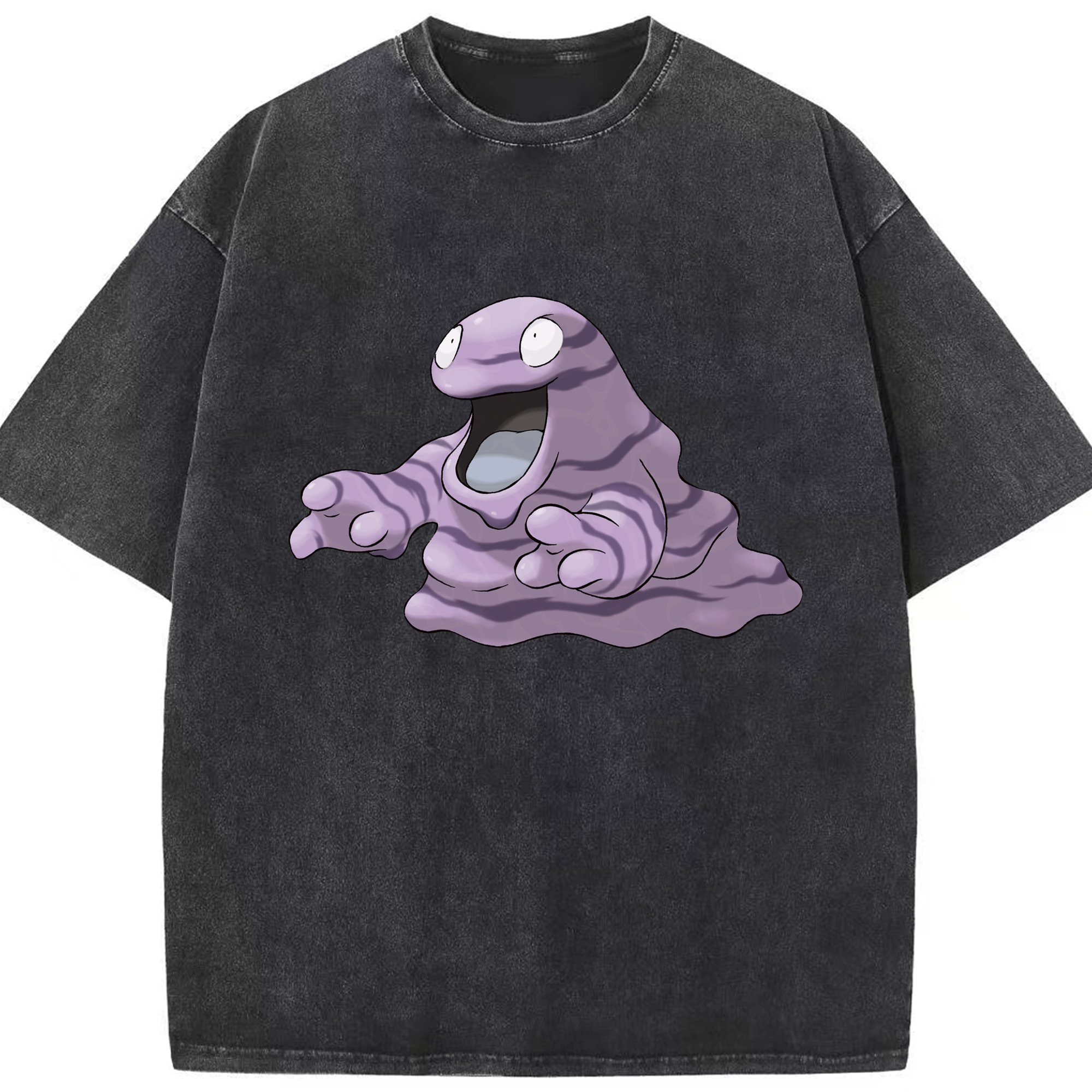 （画像用） ポケットモンスター Pokémon 綿100% ヴィンテージ風 半袖Tシャツ（フロントプリント）