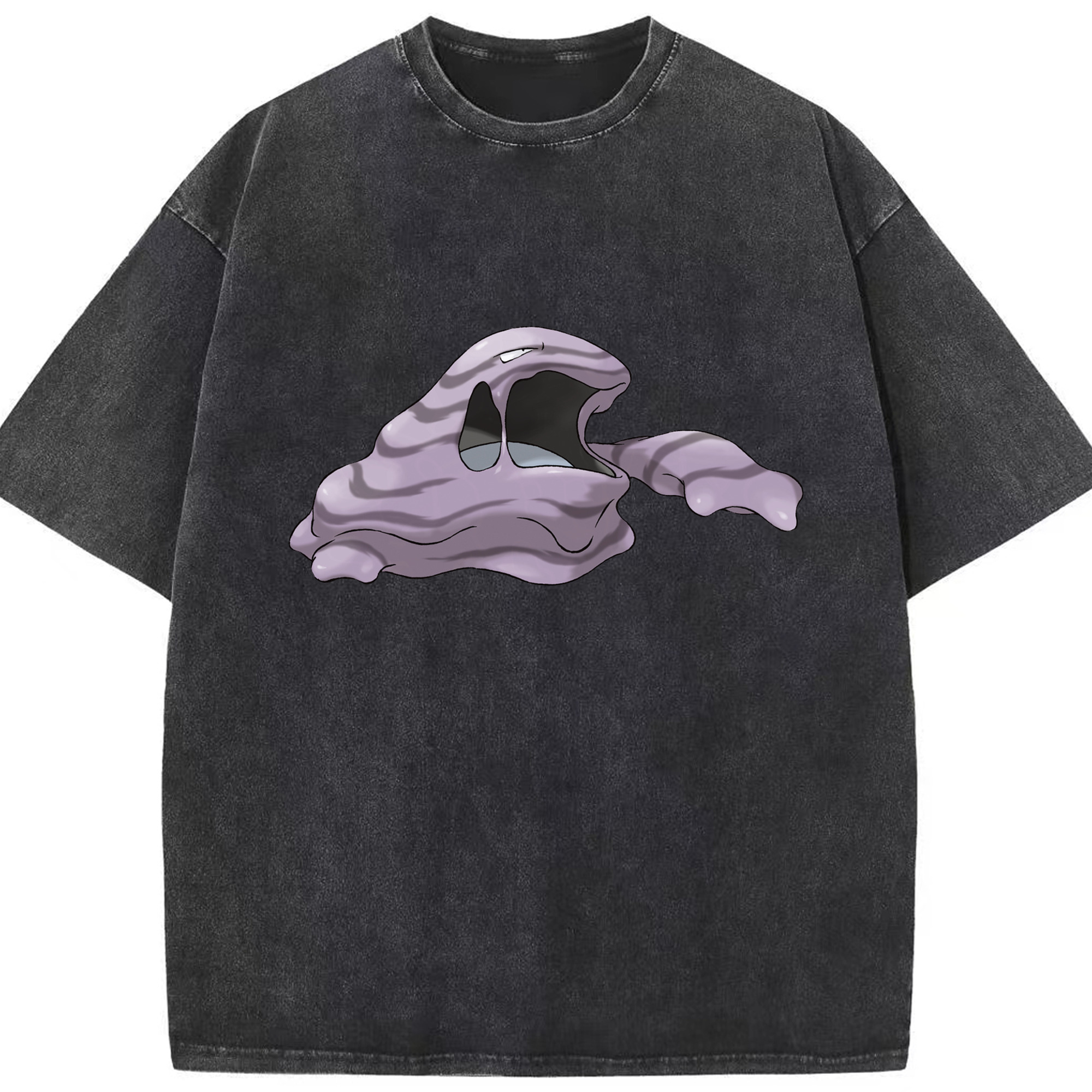 （画像用） ポケットモンスター Pokémon 綿100% ヴィンテージ風 半袖Tシャツ（フロントプリント）