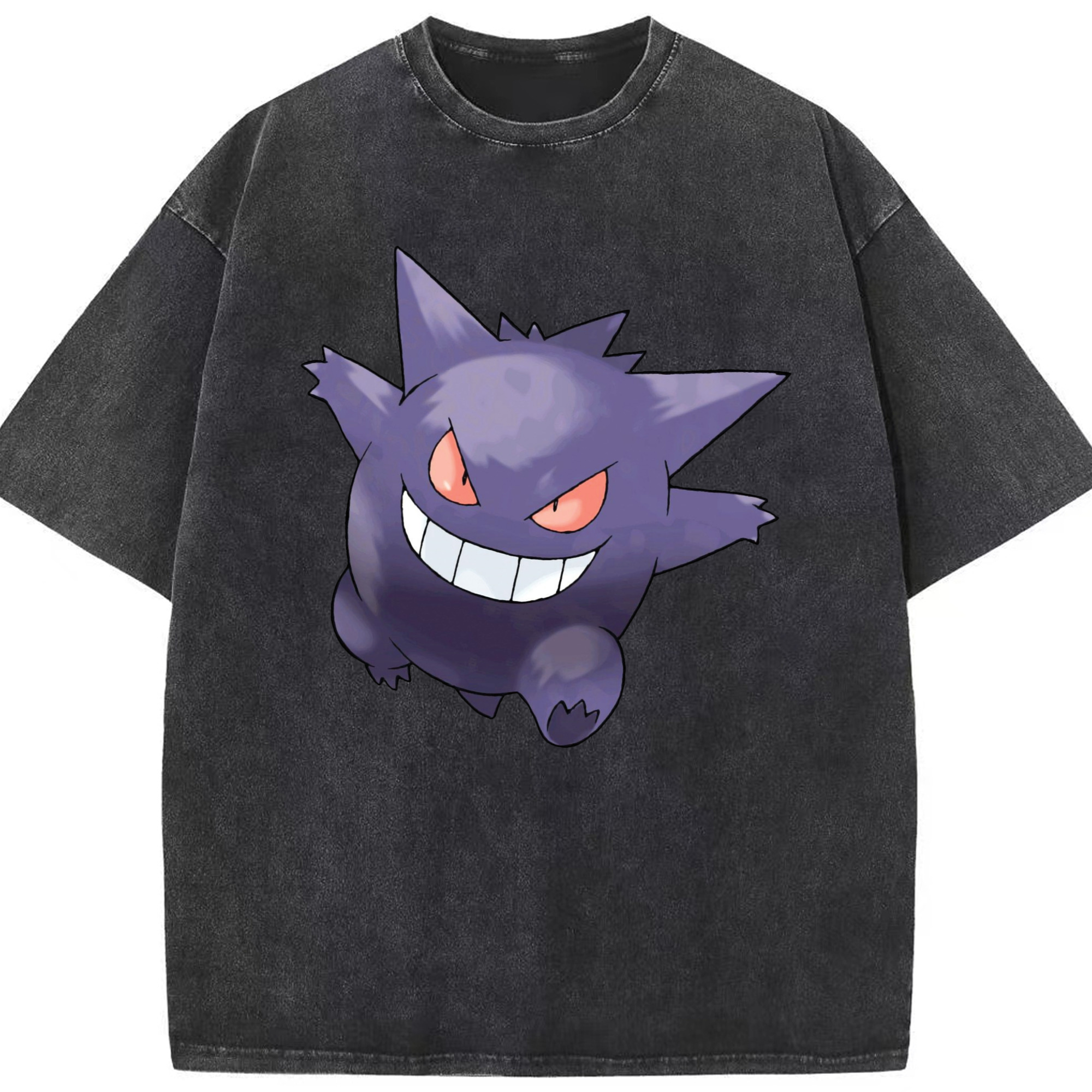 （画像用） ポケットモンスター Pokémon 綿100% ヴィンテージ風 半袖Tシャツ（フロントプリント）