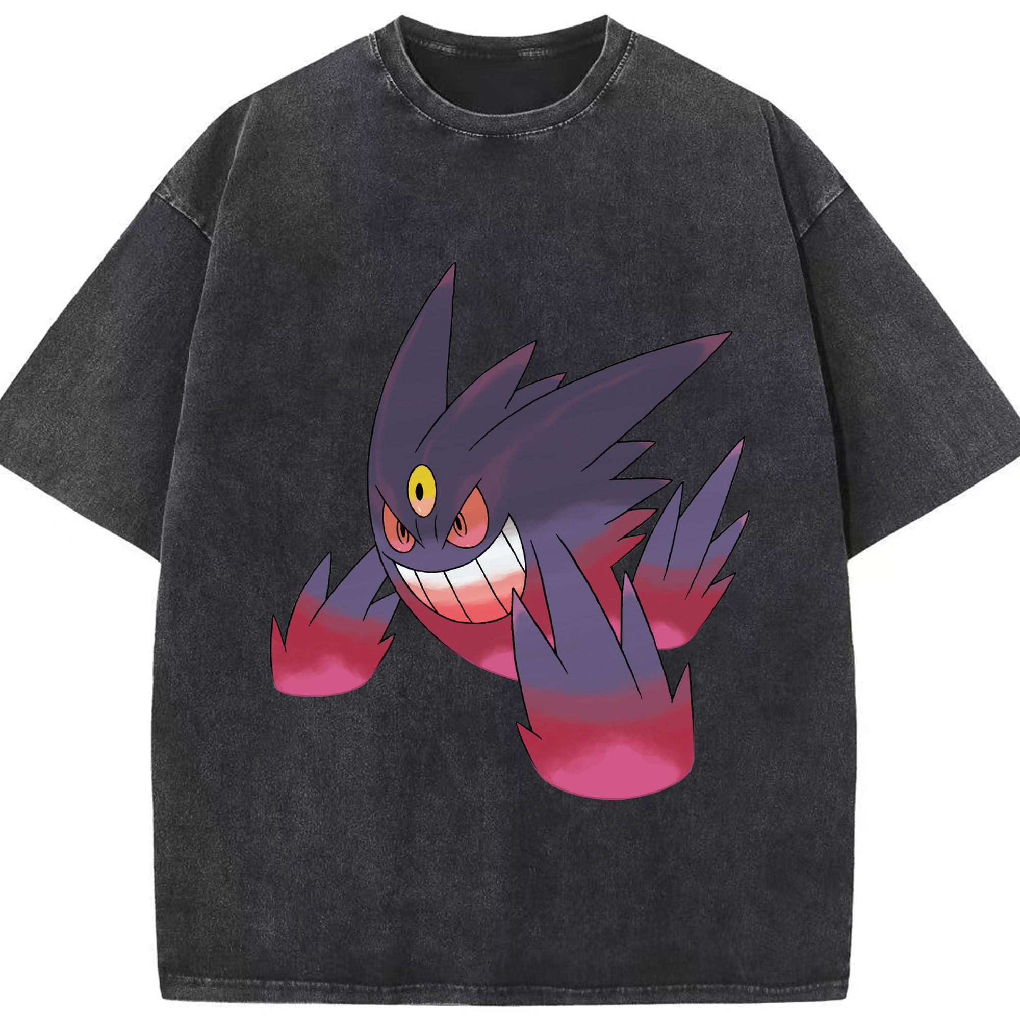 （画像用） ポケットモンスター Pokémon 綿100% ヴィンテージ風 半袖Tシャツ（フロントプリント）