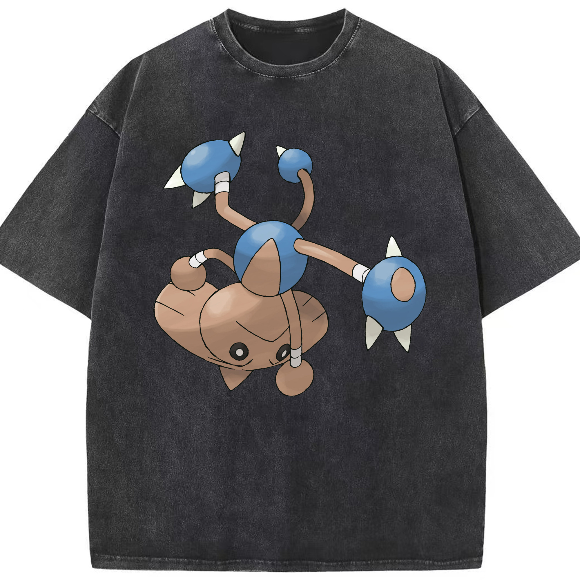 （画像用） ポケットモンスター Pokémon 綿100% ヴィンテージ風 半袖Tシャツ（フロントプリント）