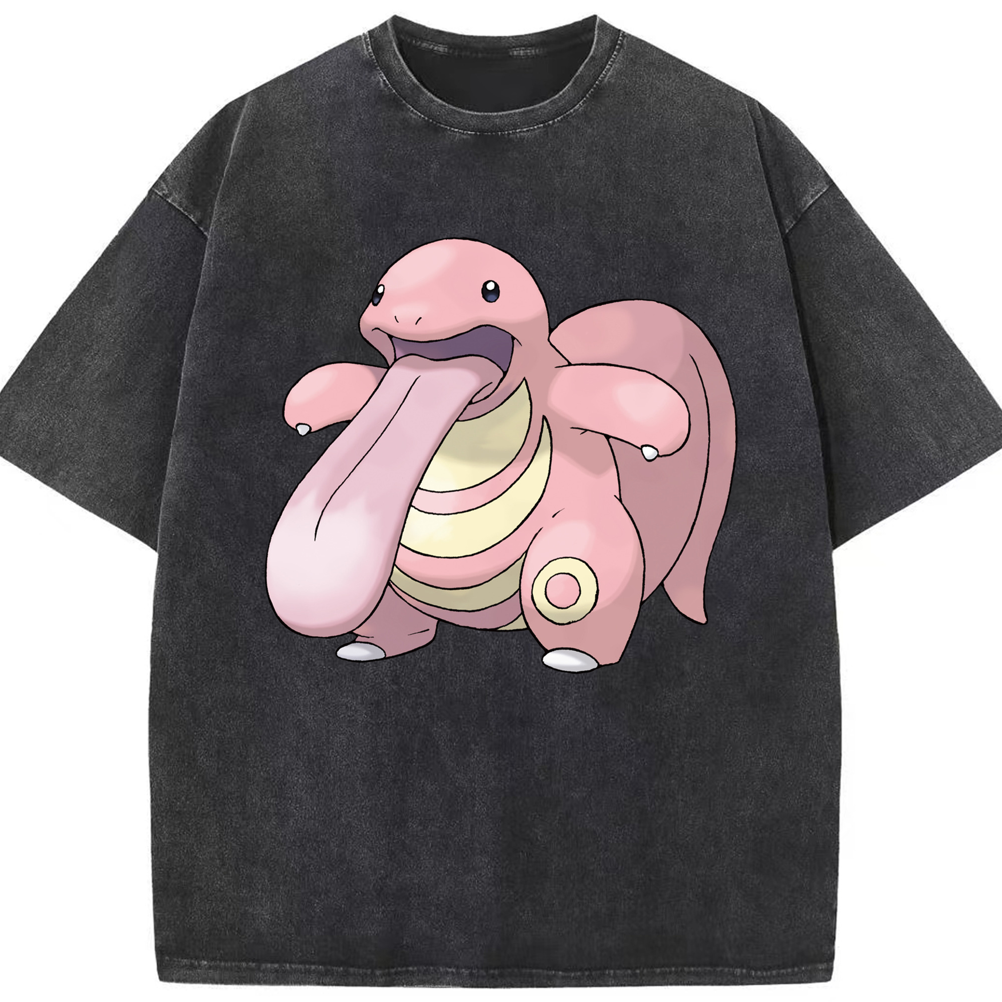 （画像用） ポケットモンスター Pokémon 綿100% ヴィンテージ風 半袖Tシャツ（フロントプリント）