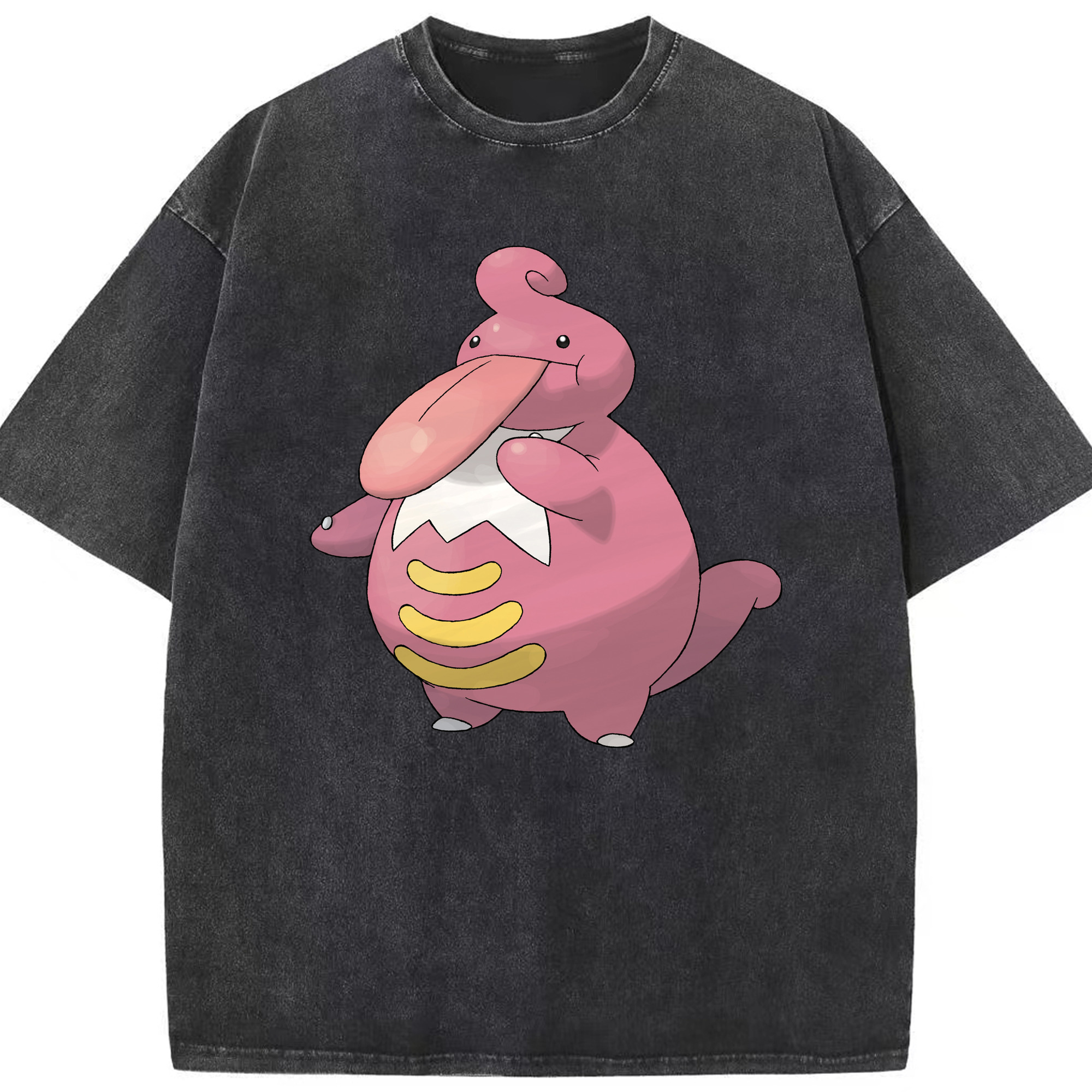（画像用） ポケットモンスター Pokémon 綿100% ヴィンテージ風 半袖Tシャツ（フロントプリント）