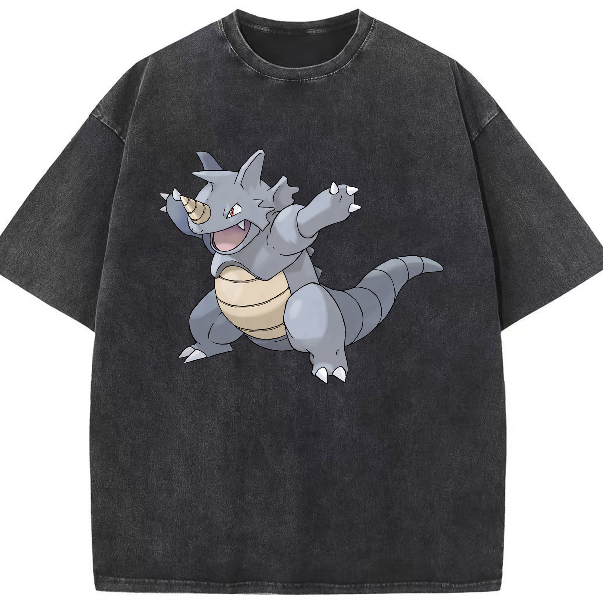 （画像用） ポケットモンスター Pokémon 綿100% ヴィンテージ風 半袖Tシャツ（フロントプリント）
