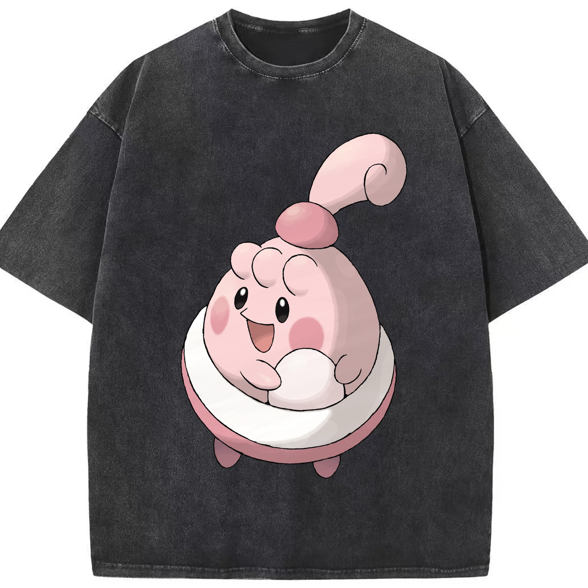 （画像用） ポケットモンスター Pokémon 綿100% ヴィンテージ風 半袖Tシャツ（フロントプリント）