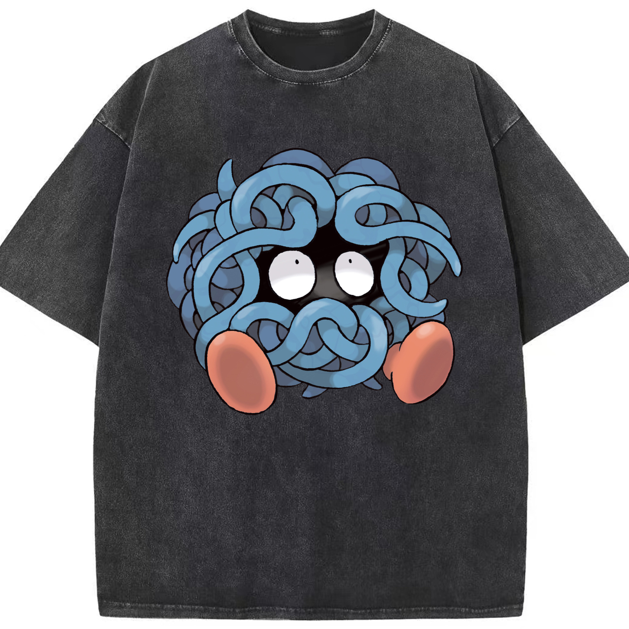 （画像用） ポケットモンスター Pokémon 綿100% ヴィンテージ風 半袖Tシャツ（フロントプリント）