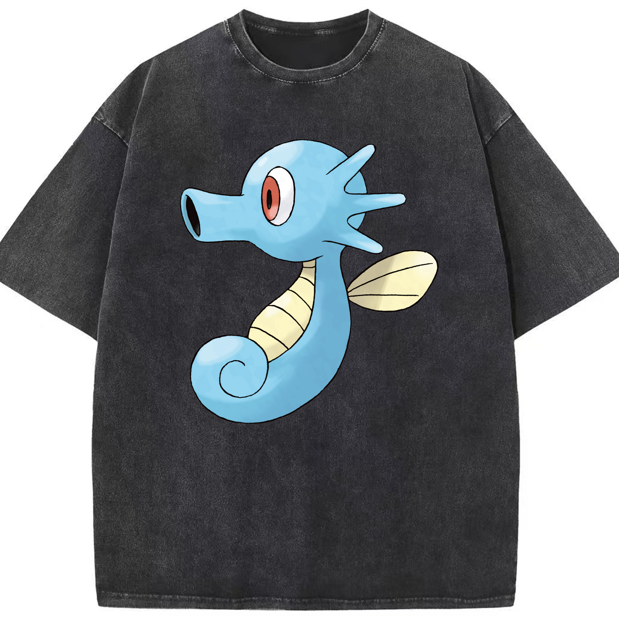 （画像用） ポケットモンスター Pokémon 綿100% ヴィンテージ風 半袖Tシャツ（フロントプリント）