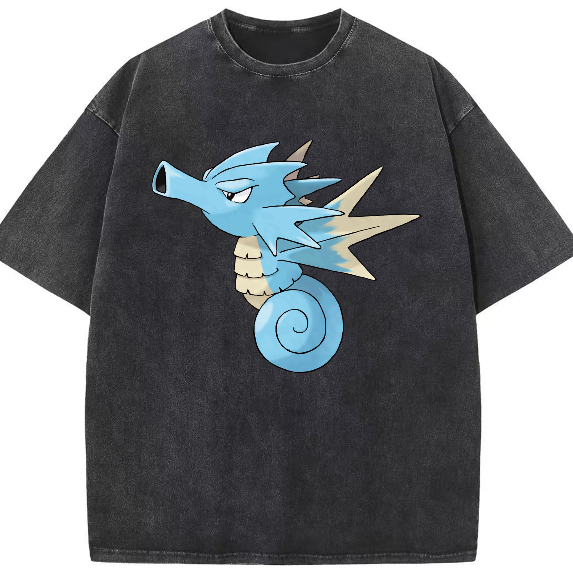 （画像用） ポケットモンスター Pokémon 綿100% ヴィンテージ風 半袖Tシャツ（フロントプリント）