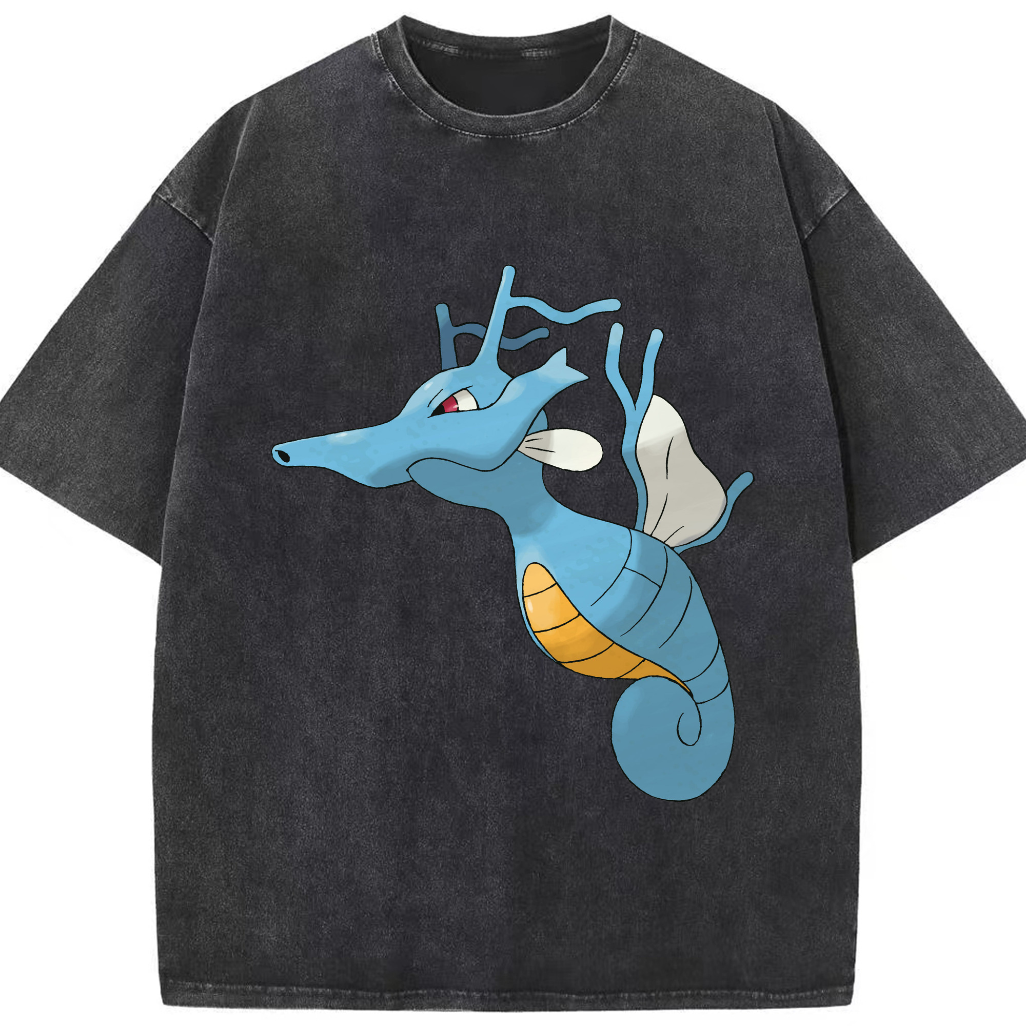 （画像用） ポケットモンスター Pokémon 綿100% ヴィンテージ風 半袖Tシャツ（フロントプリント）