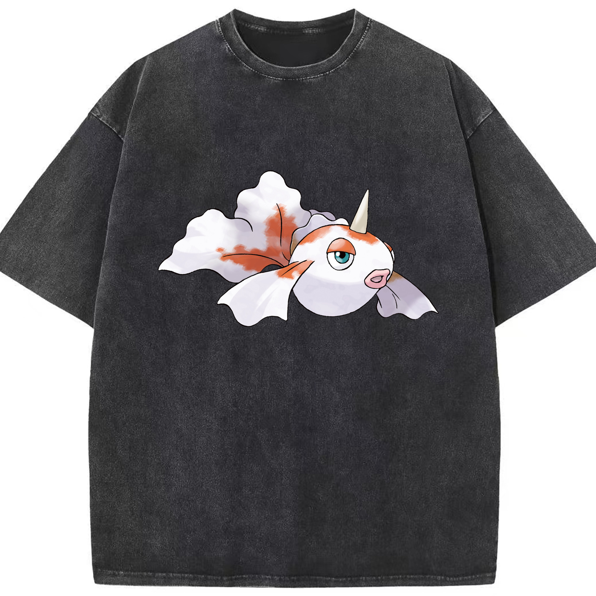 （画像用） ポケットモンスター Pokémon 綿100% ヴィンテージ風 半袖Tシャツ（フロントプリント）