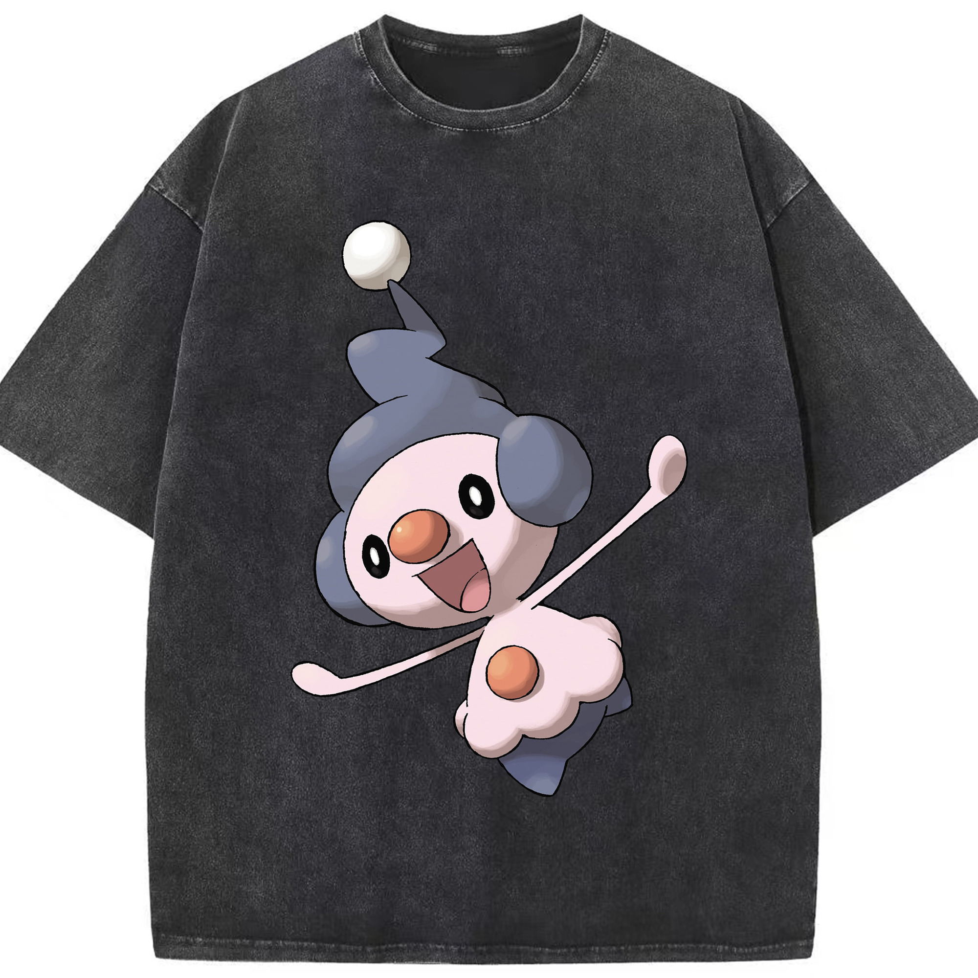 （画像用） ポケットモンスター Pokémon 綿100% ヴィンテージ風 半袖Tシャツ（フロントプリント）