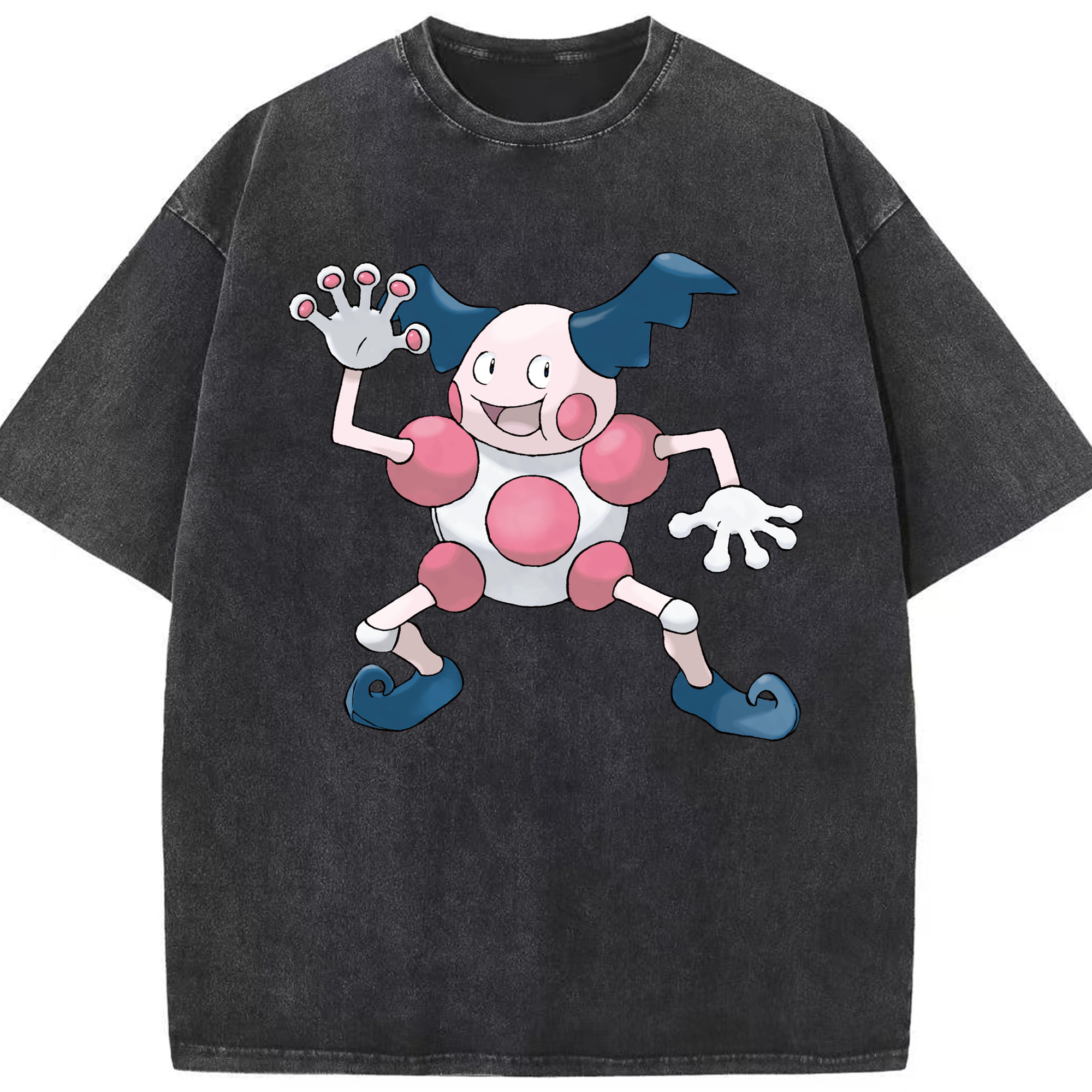（画像用） ポケットモンスター Pokémon 綿100% ヴィンテージ風 半袖Tシャツ（フロントプリント）