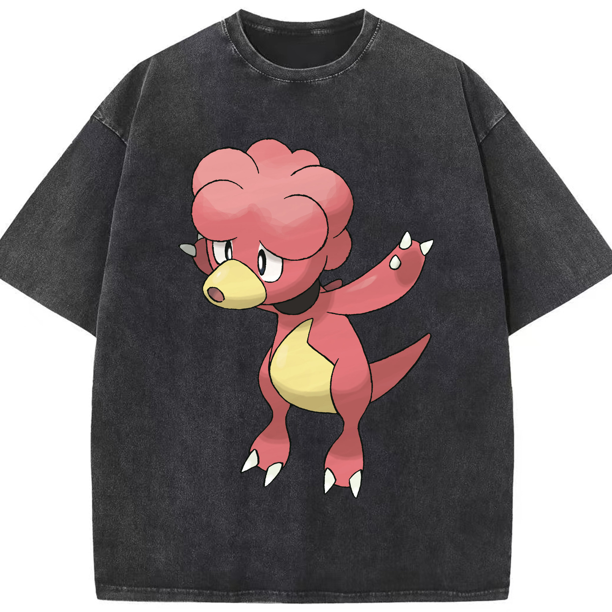 （画像用） ポケットモンスター Pokémon 綿100% ヴィンテージ風 半袖Tシャツ（フロントプリント）