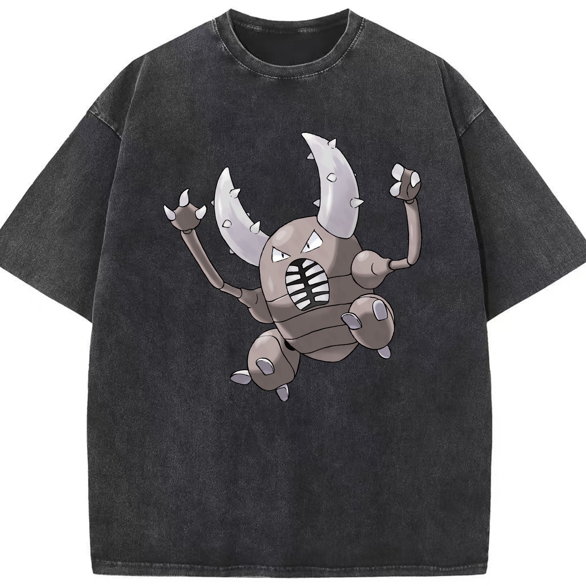 （画像用） ポケットモンスター Pokémon 綿100% ヴィンテージ風 半袖Tシャツ（フロントプリント）