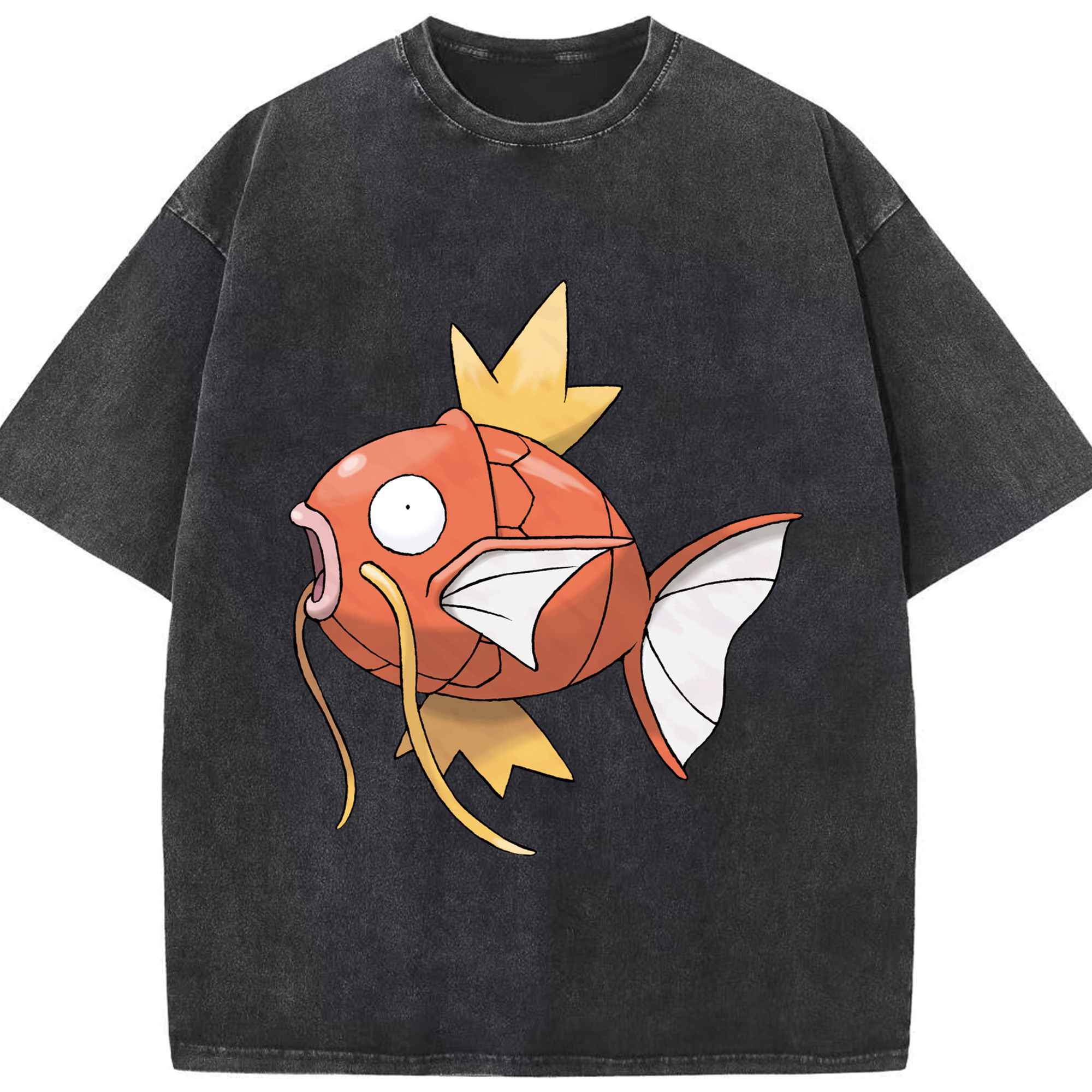 （画像用） ポケットモンスター Pokémon 綿100% ヴィンテージ風 半袖Tシャツ（フロントプリント）