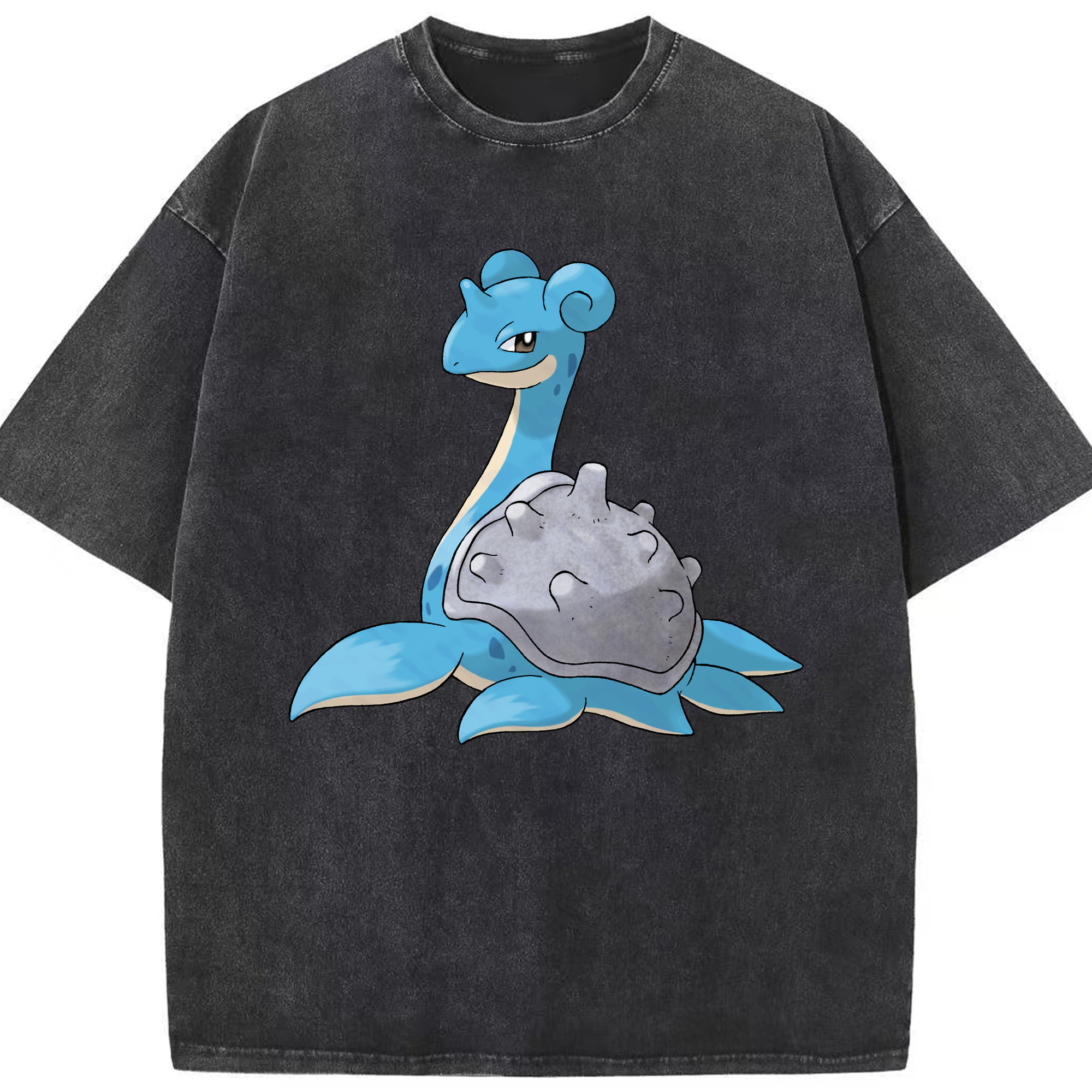 （画像用） ポケットモンスター Pokémon 綿100% ヴィンテージ風 半袖Tシャツ（フロントプリント）