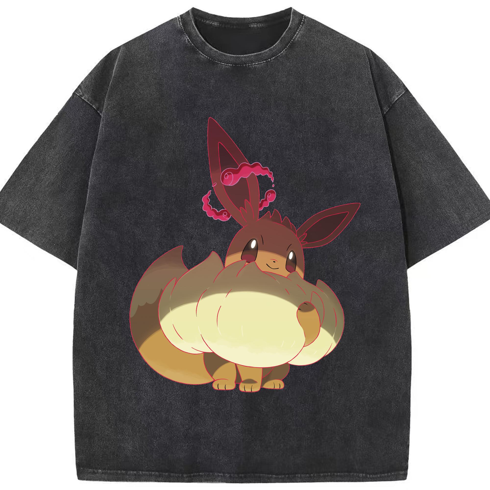 （画像用） ポケットモンスター Pokémon 綿100% ヴィンテージ風 半袖Tシャツ（フロントプリント）
