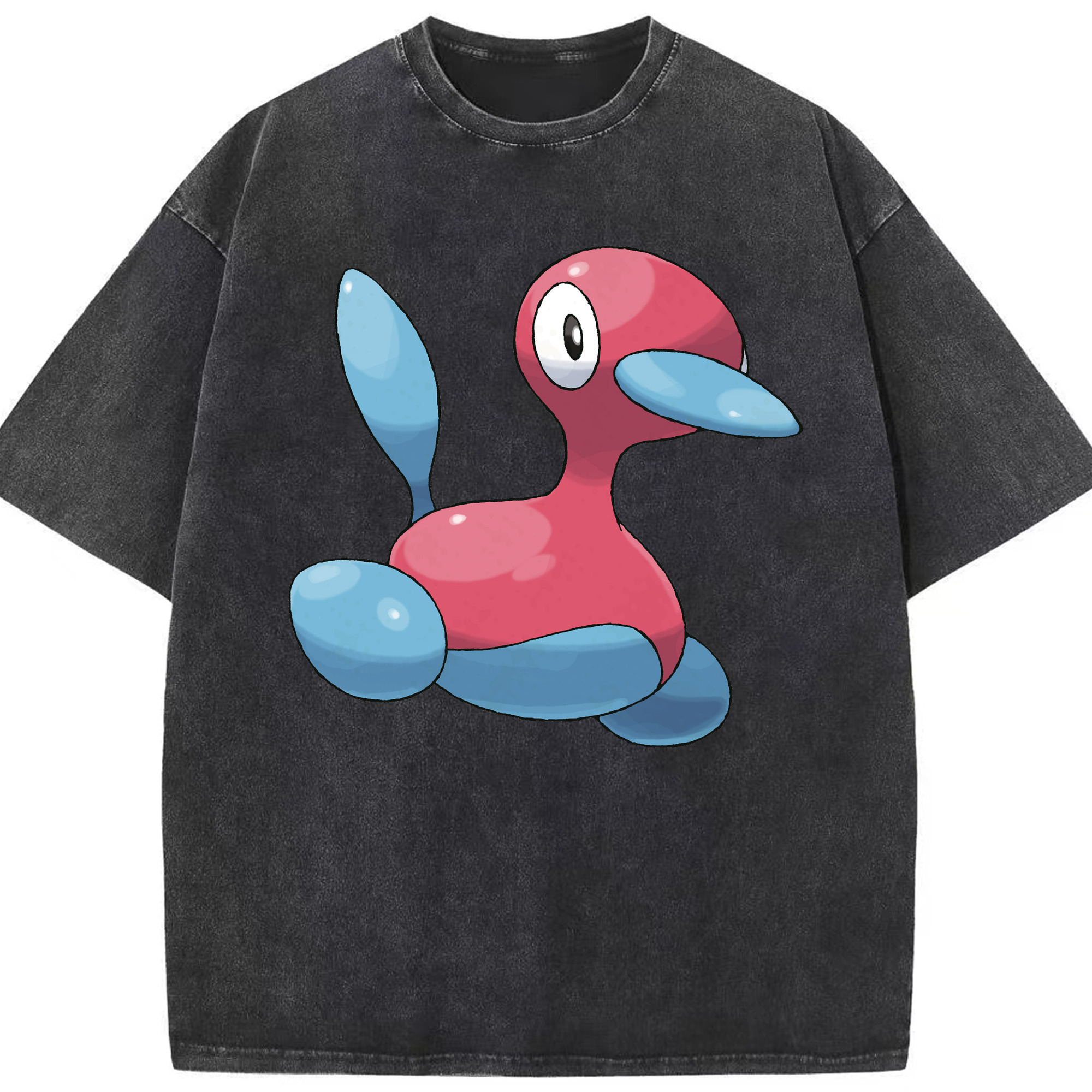 （画像用） ポケットモンスター Pokémon 綿100% ヴィンテージ風 半袖Tシャツ（フロントプリント）