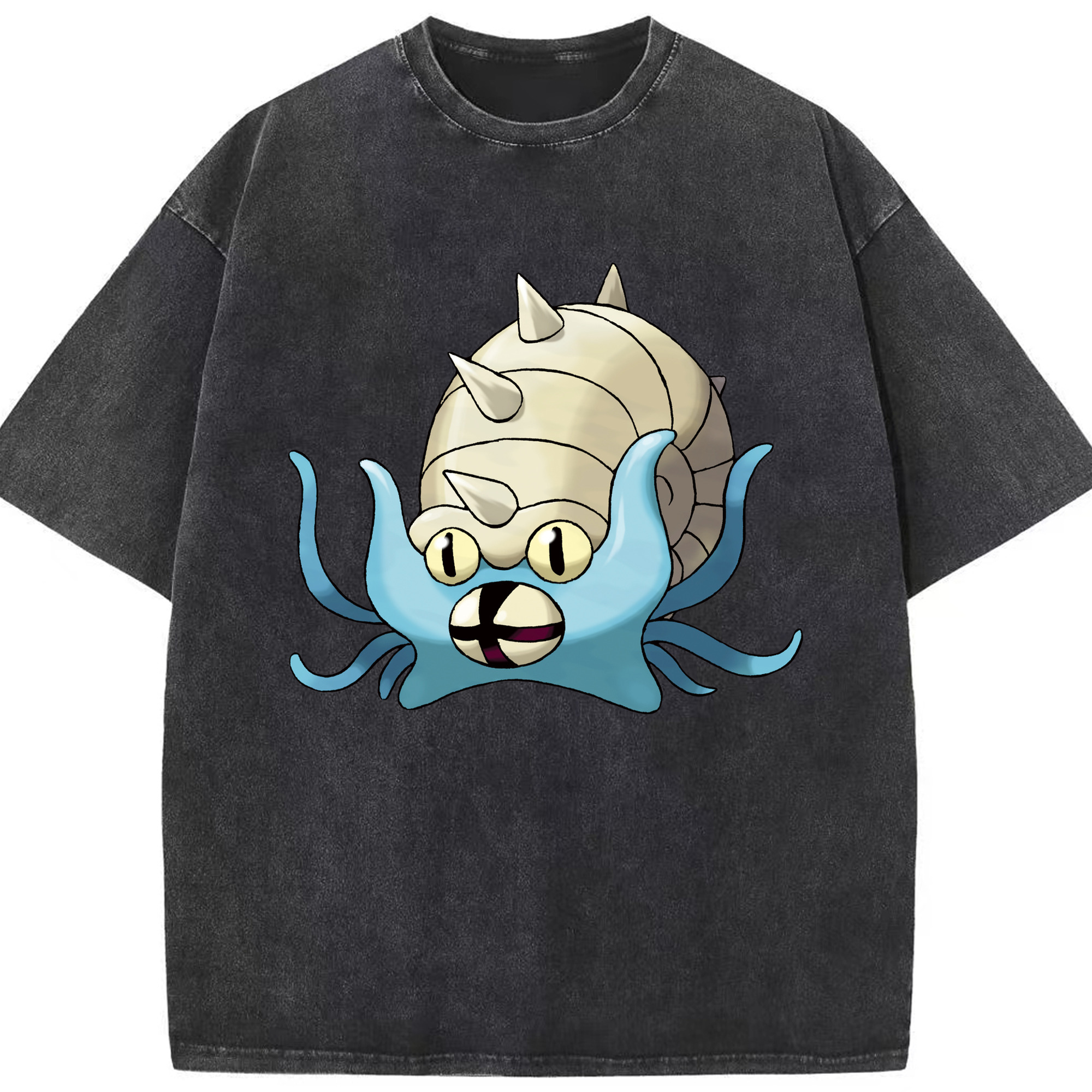 （画像用） ポケットモンスター Pokémon 綿100% ヴィンテージ風 半袖Tシャツ（フロントプリント）