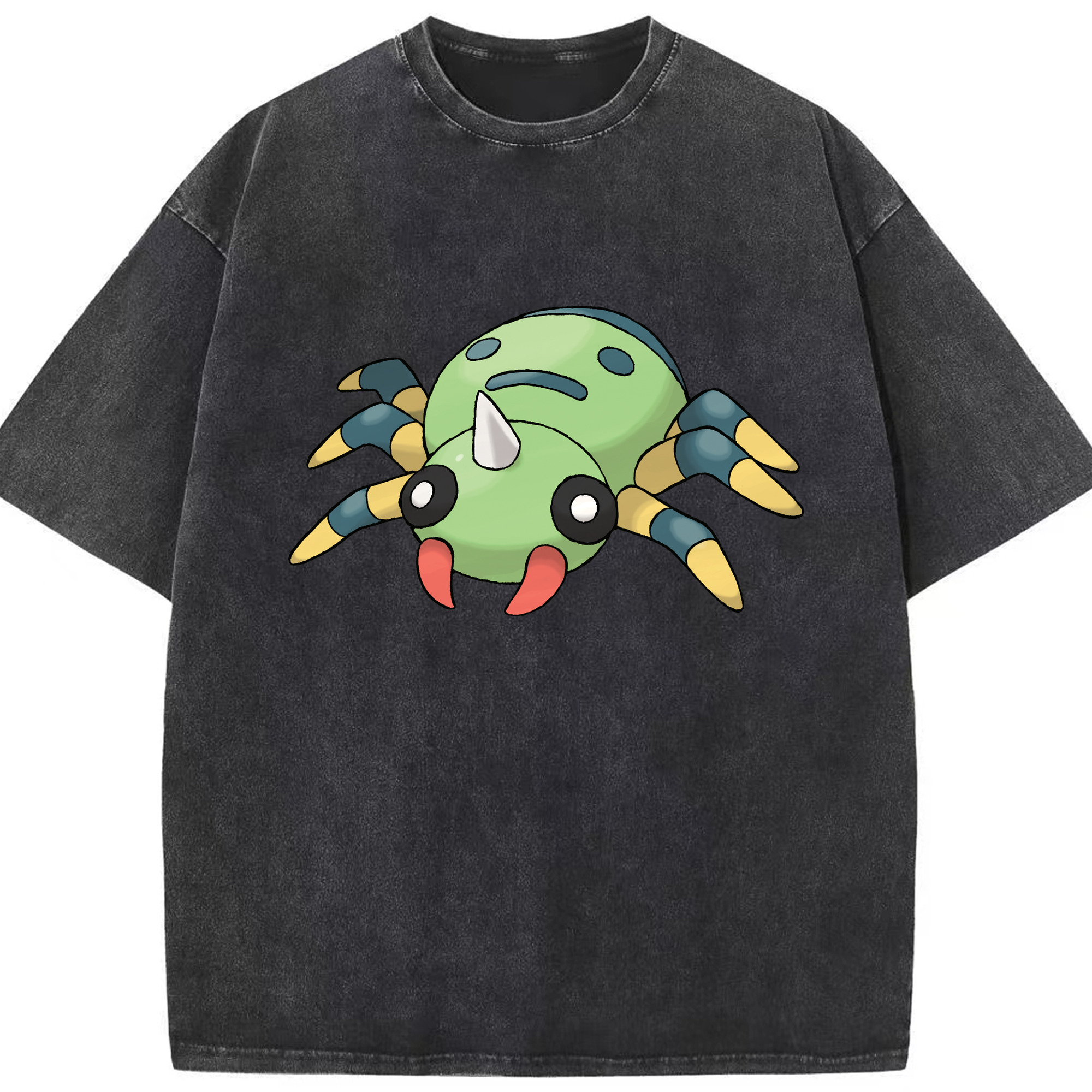 （画像用） ポケットモンスター Pokémon 綿100% ヴィンテージ風 半袖Tシャツ（フロントプリント）