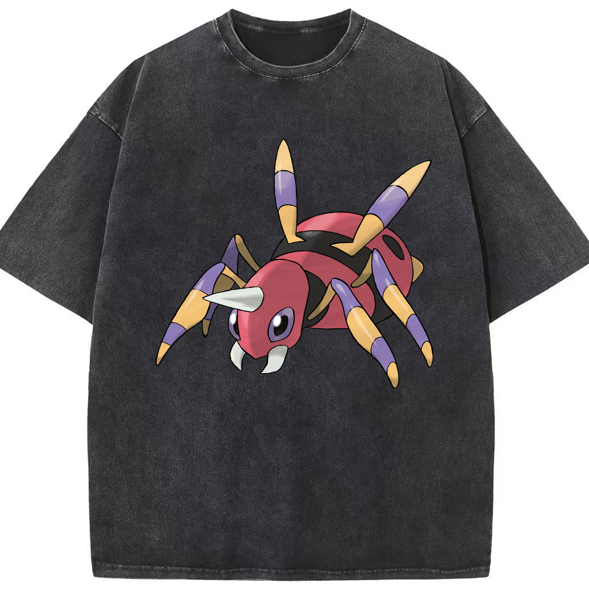 （画像用） ポケットモンスター Pokémon 綿100% ヴィンテージ風 半袖Tシャツ（フロントプリント）